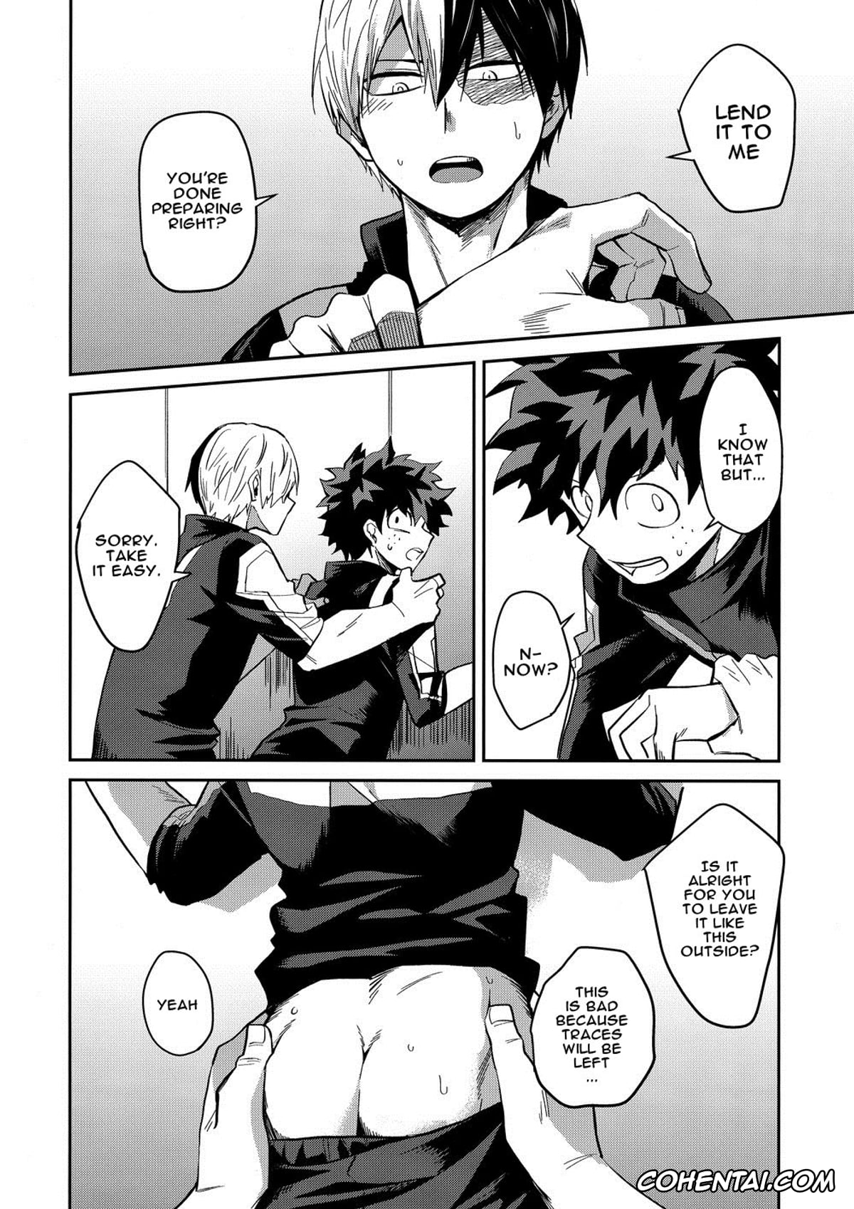 My Hero Academia | Boku No Hero Academia xxx, Izuku Midoriya xxx, Shouto Todoroki xxx, Invisible Baby (Boku no Hero Academia), pagina 13