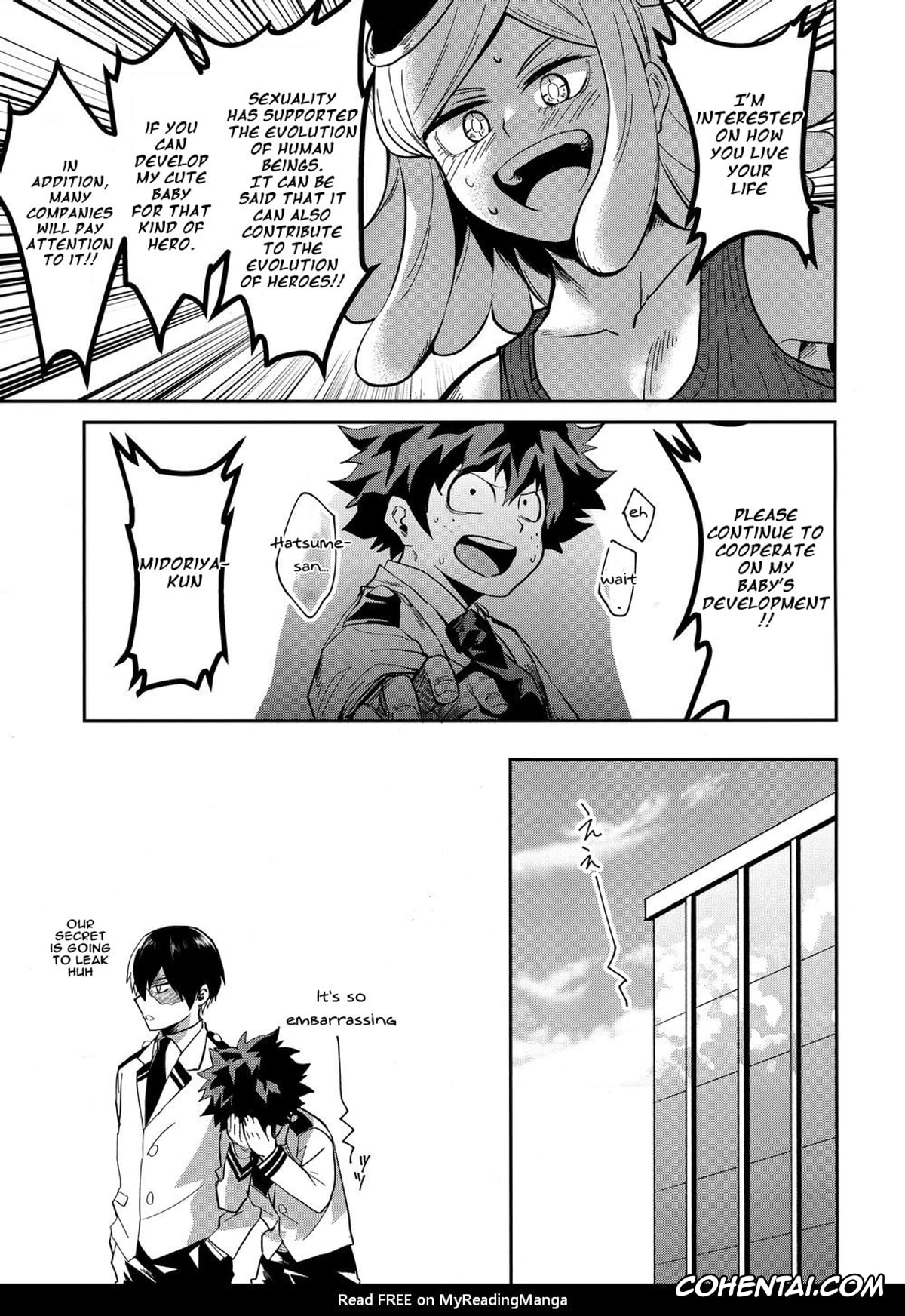 My Hero Academia | Boku No Hero Academia porno, Izuku Midoriya porno, Shouto Todoroki porno, Invisible Baby (Boku no Hero Academia), pagina 26
