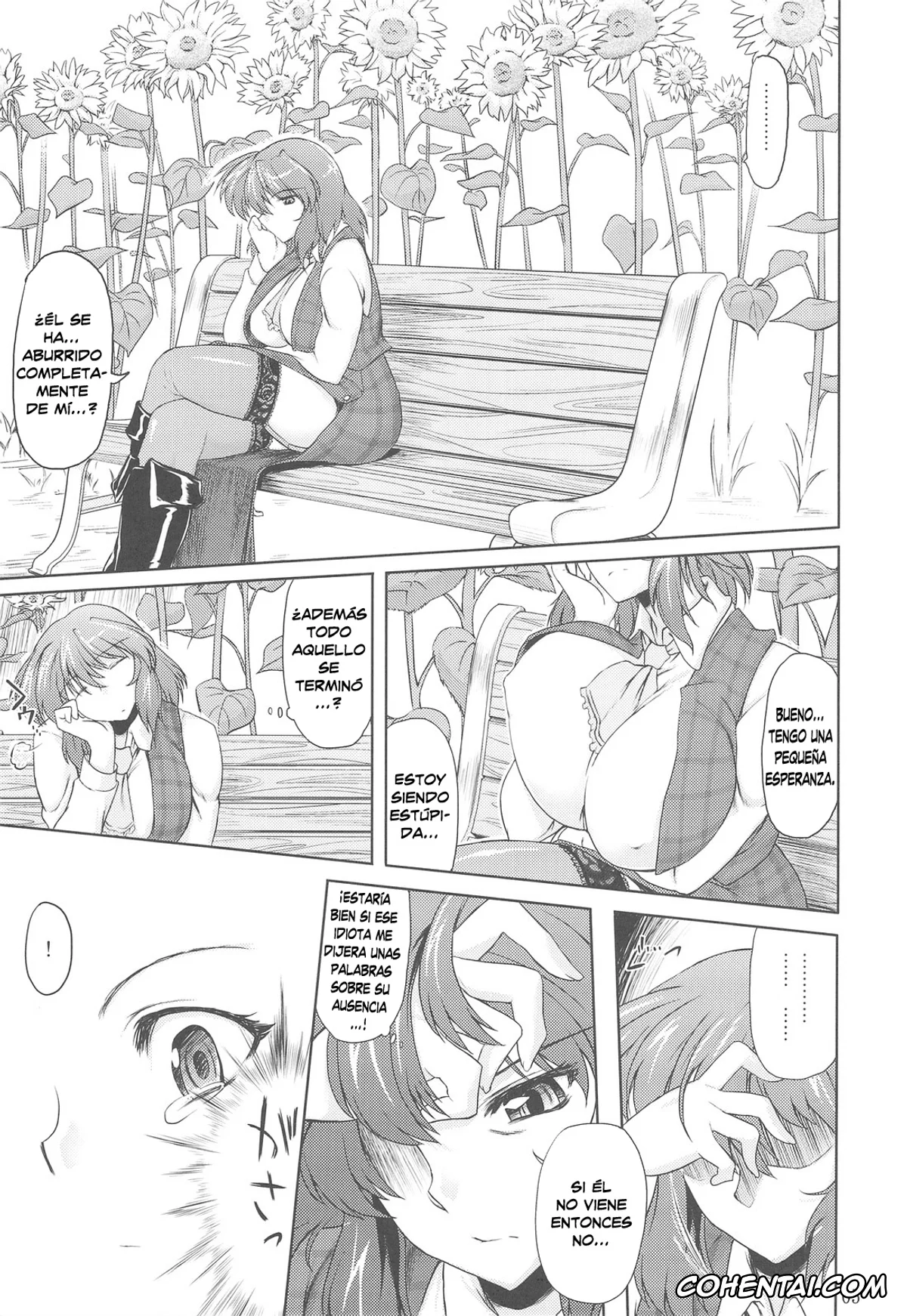 Touhou Project porno, Yuuka Kazami porno, Taiyou no Hatakenite Sorekara + Paper (Touhou Project), pagina 5