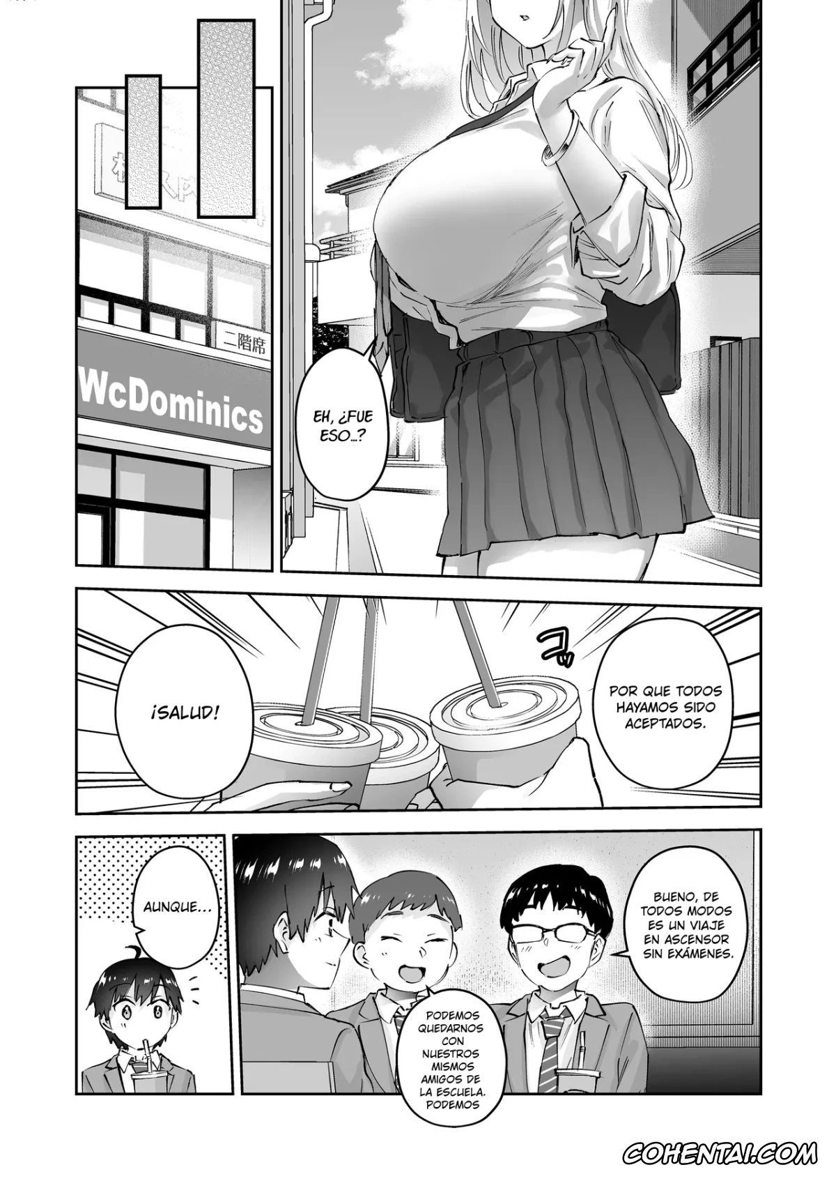 Original hentai, Jimoto no Dekai Gal, pagina 6