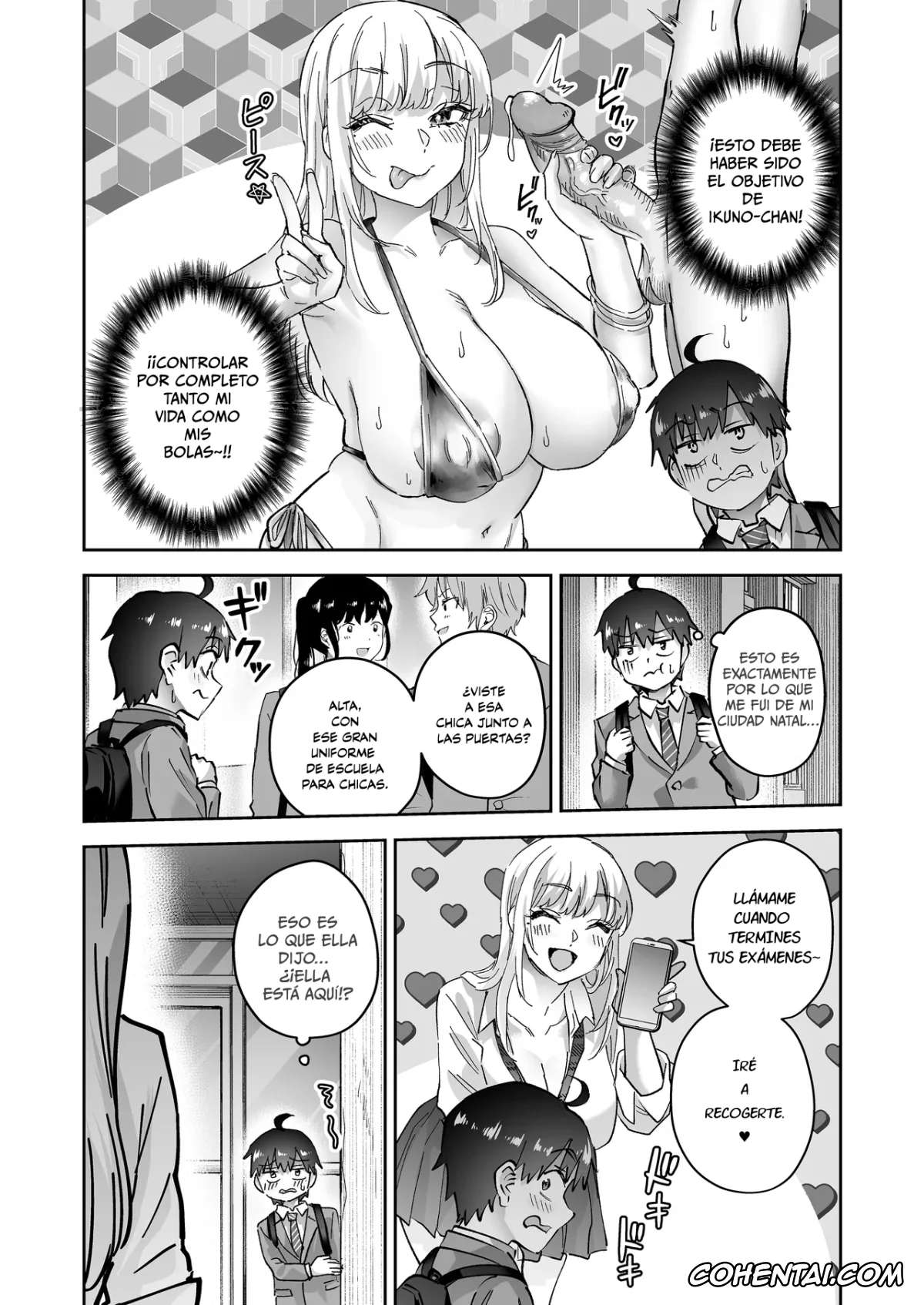 Original hentai, Jimoto no Dekai Gal 2, pagina 12