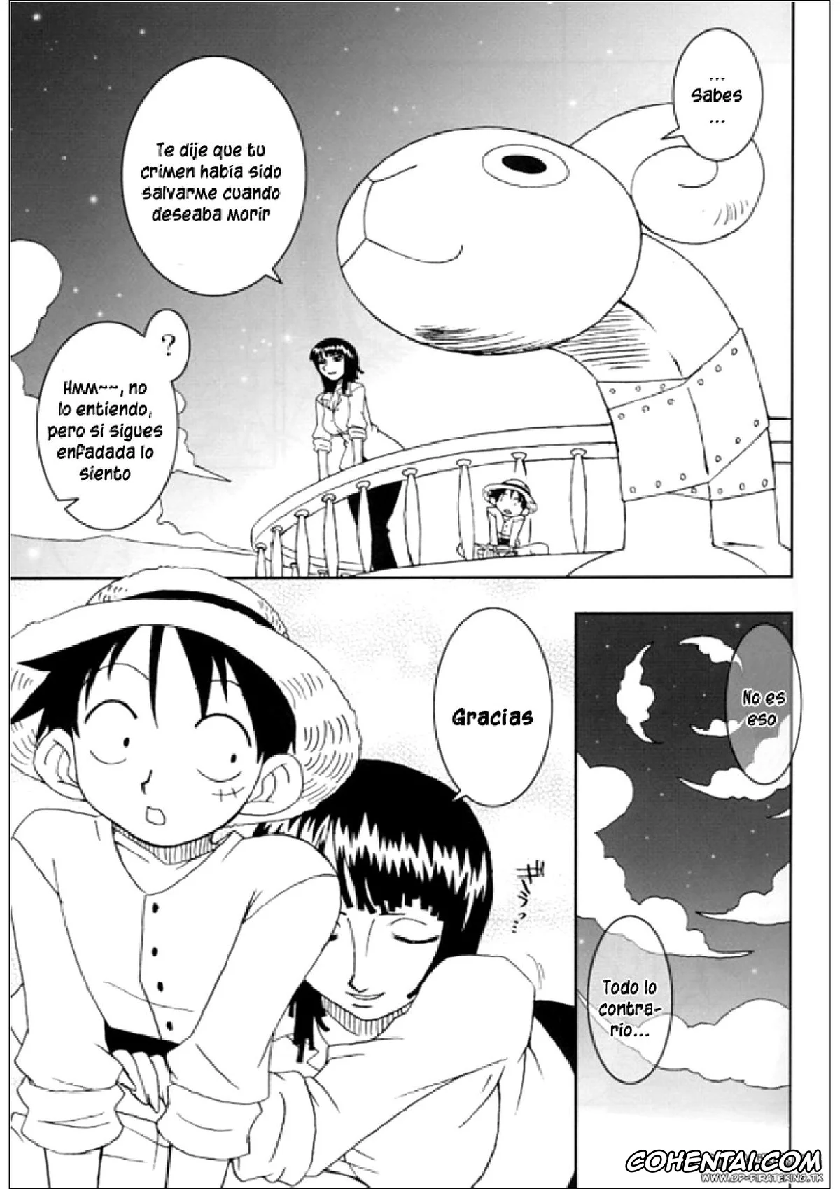 One Piece xxx, Monkey D. Luffy xxx, Nami xxx, Nico Robin xxx, Roronoa Zoro xxx, ORANGE PIE Vol. 4 (One Piece), pagina 10