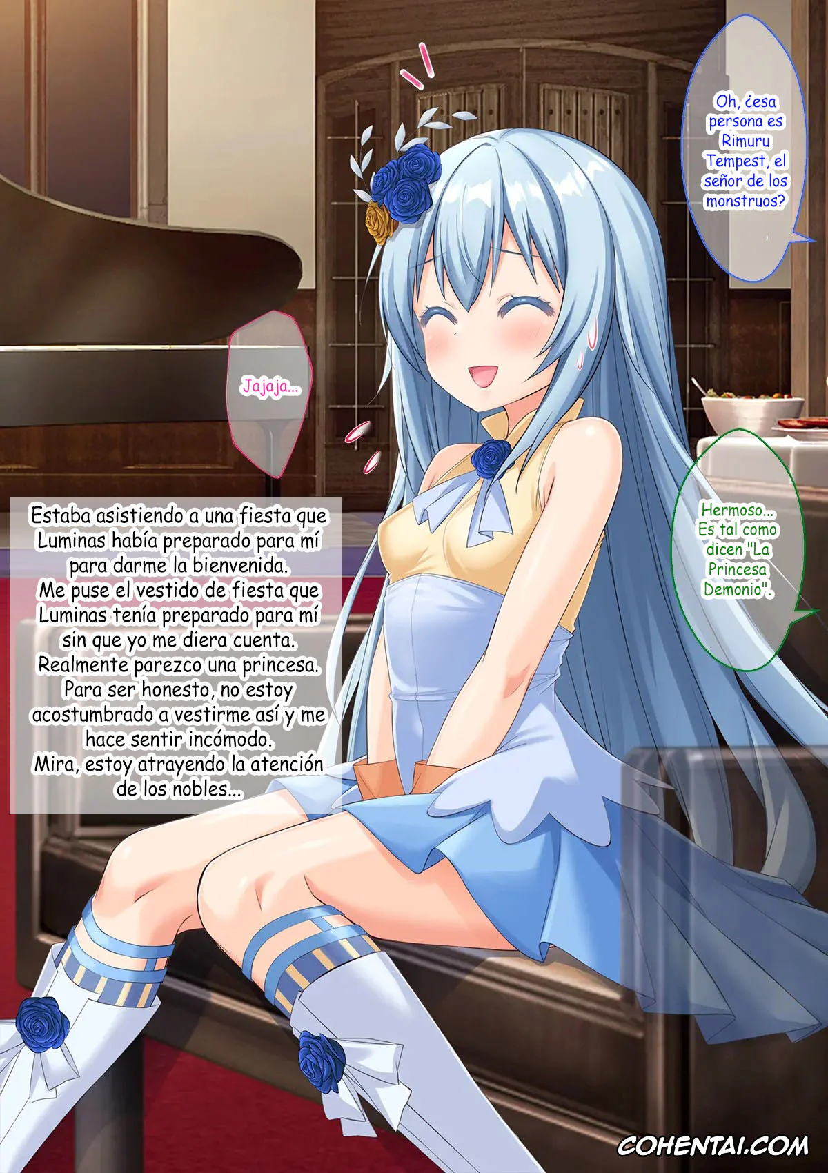 Tensei Shitara Slime datta Ken hentai, Rimuru Tempest hentai, Bishojo Bodide Gosurori Maonirezu Chokyosare Mesuochi Shitakudan (Tensei Shitara Slime datta Ken), pagina 3