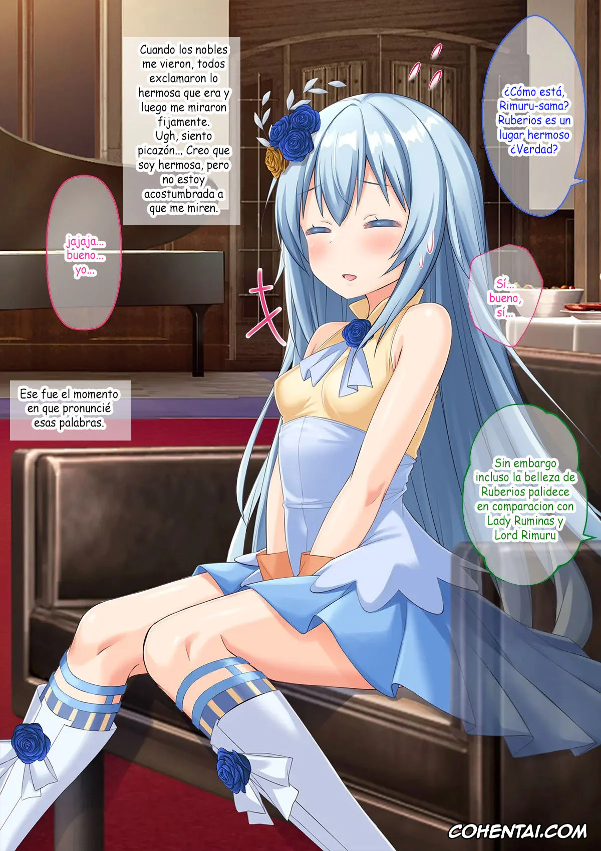 Tensei Shitara Slime datta Ken xxx, Rimuru Tempest xxx, Bishojo Bodide Gosurori Maonirezu Chokyosare Mesuochi Shitakudan (Tensei Shitara Slime datta Ken), pagina 4