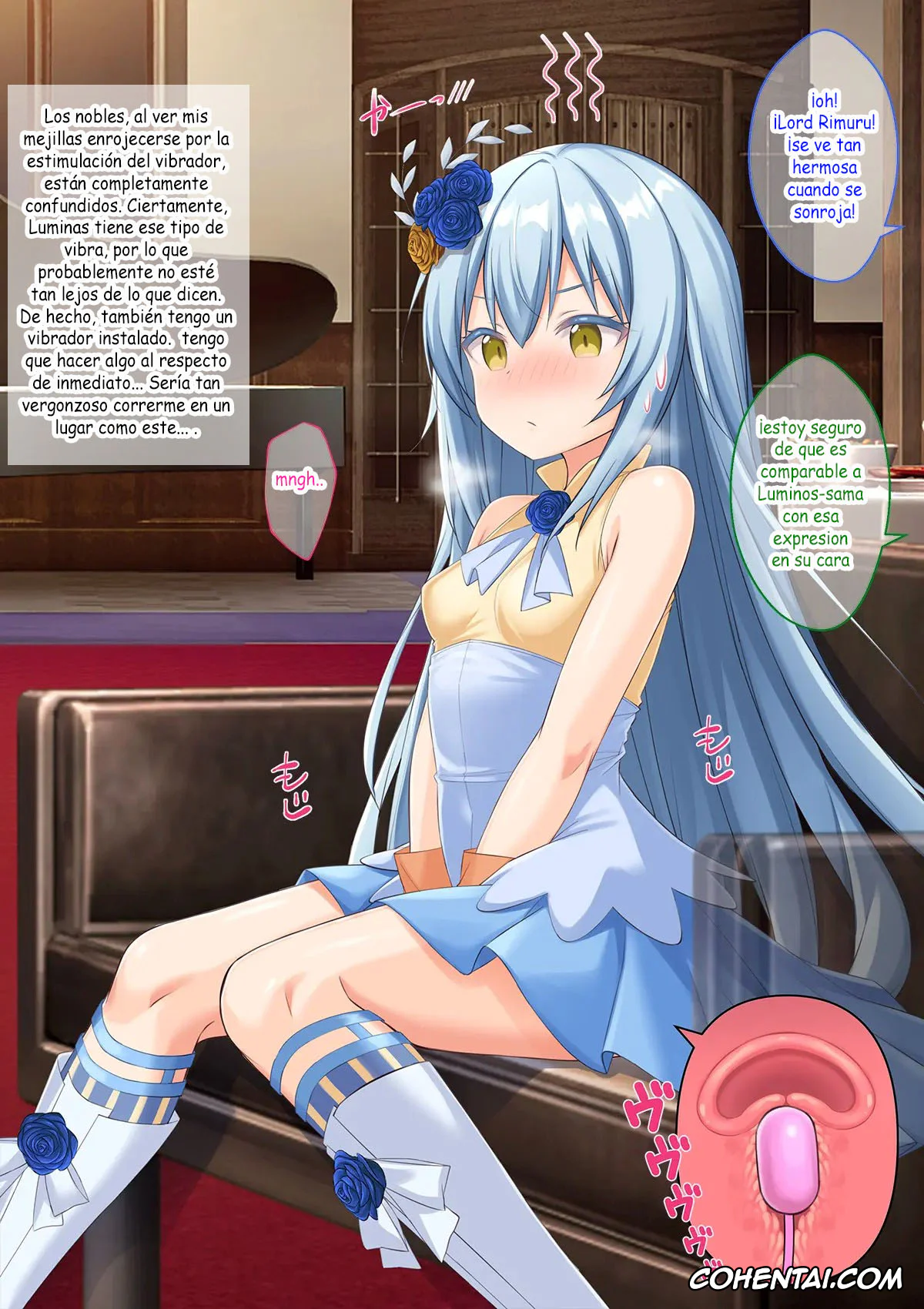 Tensei Shitara Slime datta Ken hentai, Rimuru Tempest hentai, Bishojo Bodide Gosurori Maonirezu Chokyosare Mesuochi Shitakudan (Tensei Shitara Slime datta Ken), pagina 9