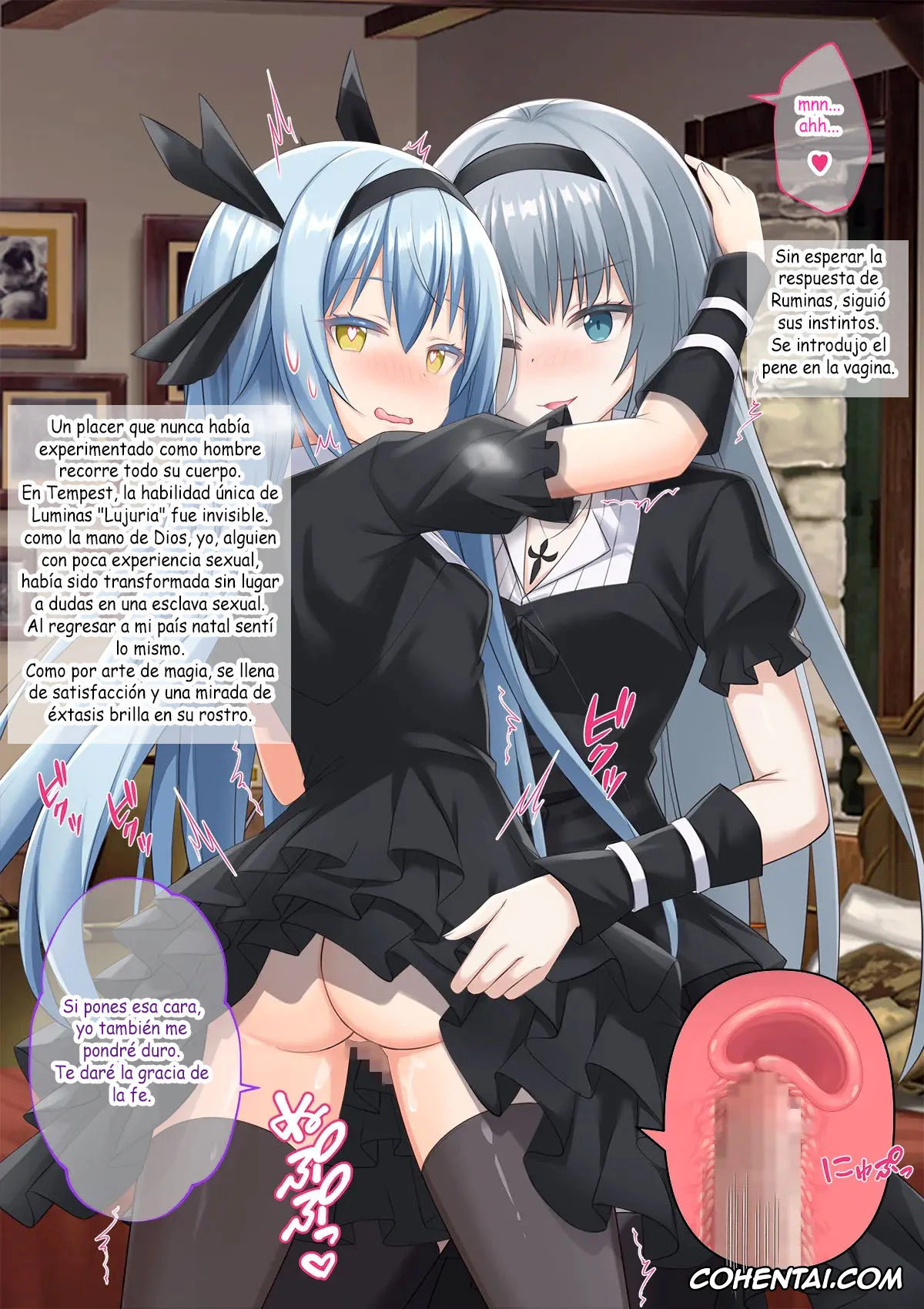 Tensei Shitara Slime datta Ken hentai, Rimuru Tempest hentai, Bishojo Bodide Gosurori Maonirezu Chokyosare Mesuochi Shitakudan (Tensei Shitara Slime datta Ken), pagina 114