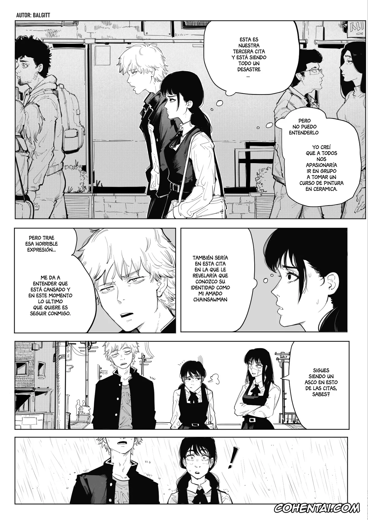 Chainsaw Man hentai, Asa Mitaka hentai, Denji hentai, Second Date (Chainsaw Man), pagina 3