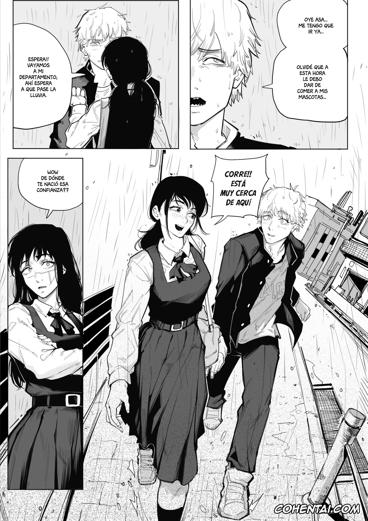 Chainsaw Man xxx, Asa Mitaka xxx, Denji xxx, Second Date (Chainsaw Man), pagina 4