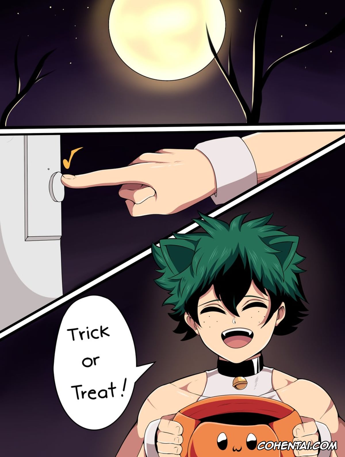 My Hero Academia | Boku No Hero Academia xxx, Izuku Midoriya xxx, Katsuki Bakugou xxx, Trick or treat (Boku no Hero Academia), pagina 1