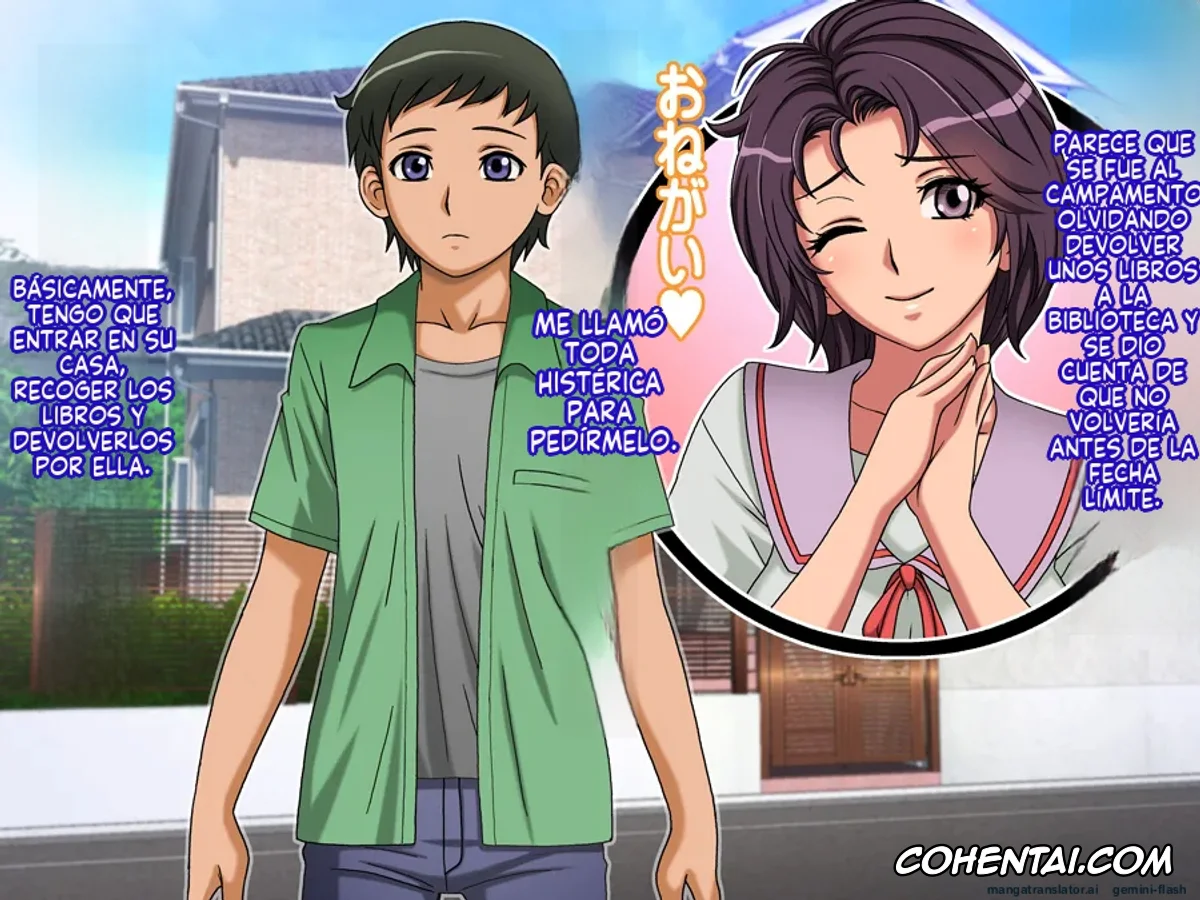 Original hentai, Classmate no Mama o Otosu Yuki Hen, pagina 3