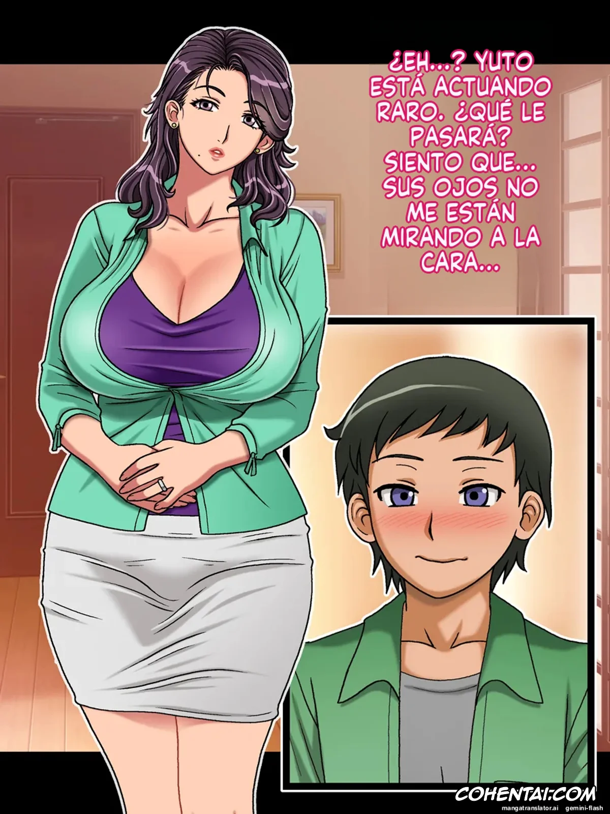 Original hentai, Classmate no Mama o Otosu Yuki Hen, pagina 9
