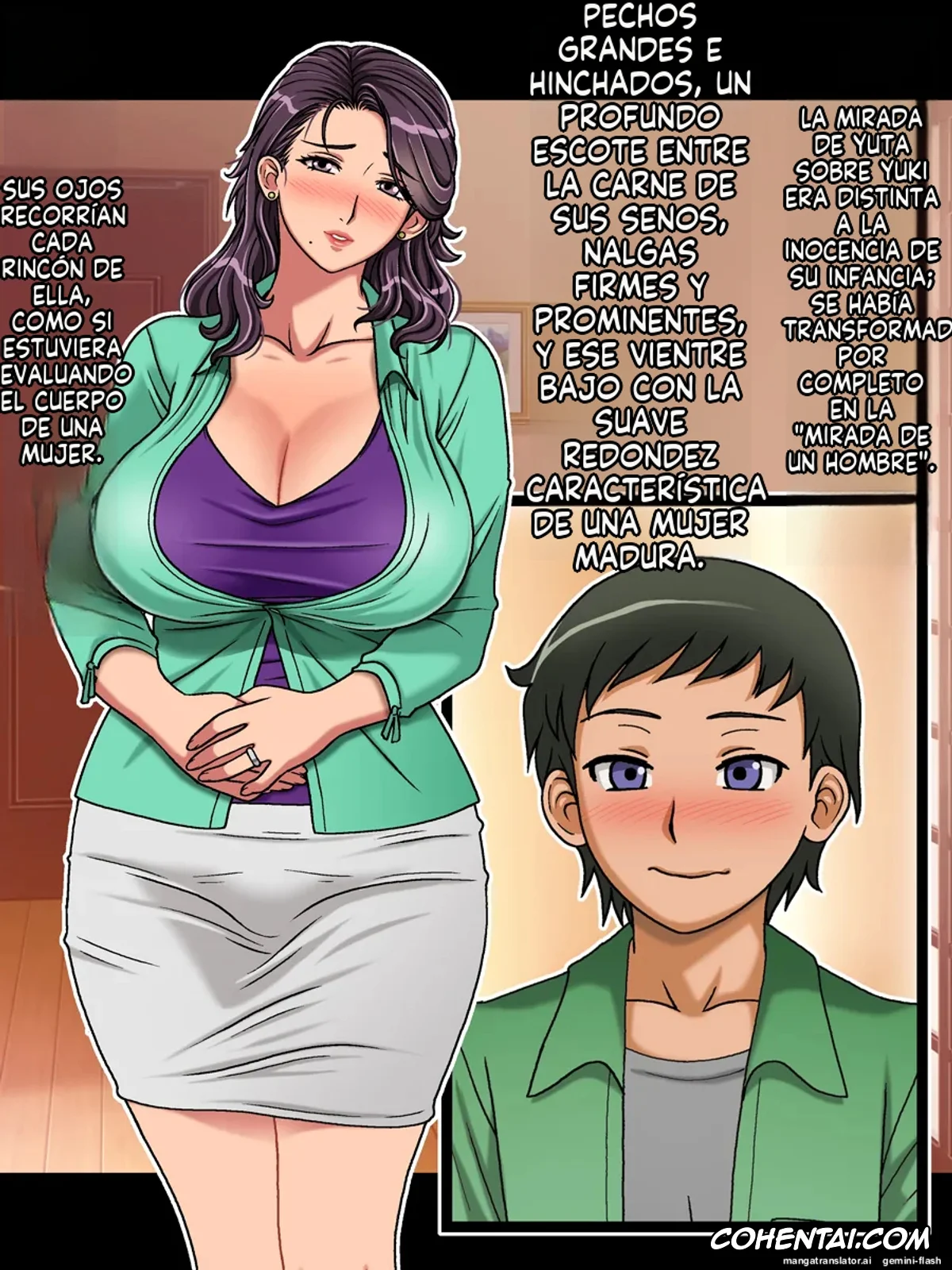Original hentai, Classmate no Mama o Otosu Yuki Hen, pagina 12