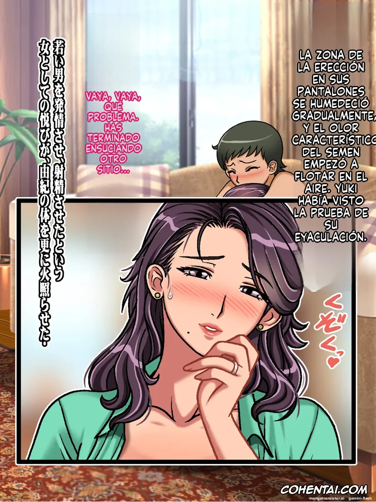 Original hentai, Classmate no Mama o Otosu Yuki Hen, pagina 54