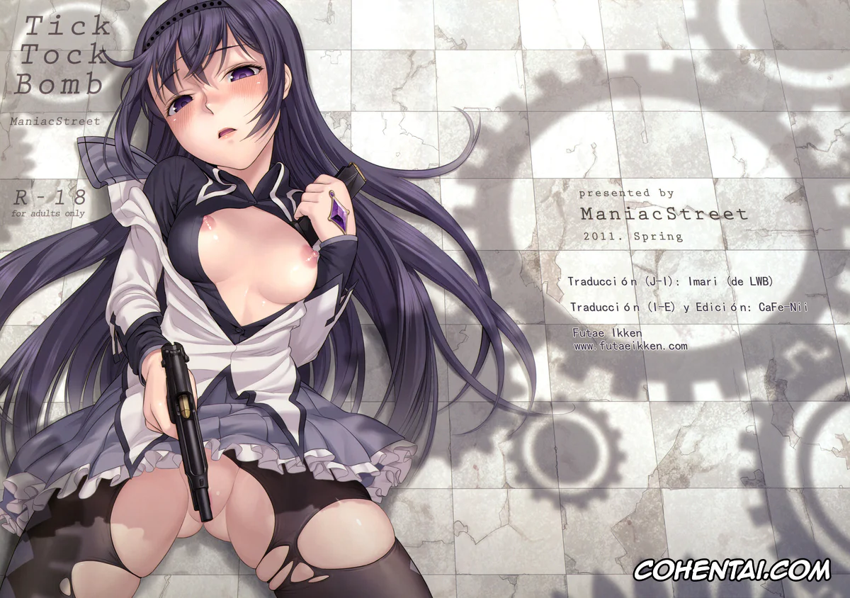 Puella Magi Madoka Magica xxx, Homura Akemi xxx, Tick Tock Bomb (Puella Magi Madoka Magica), pagina 1
