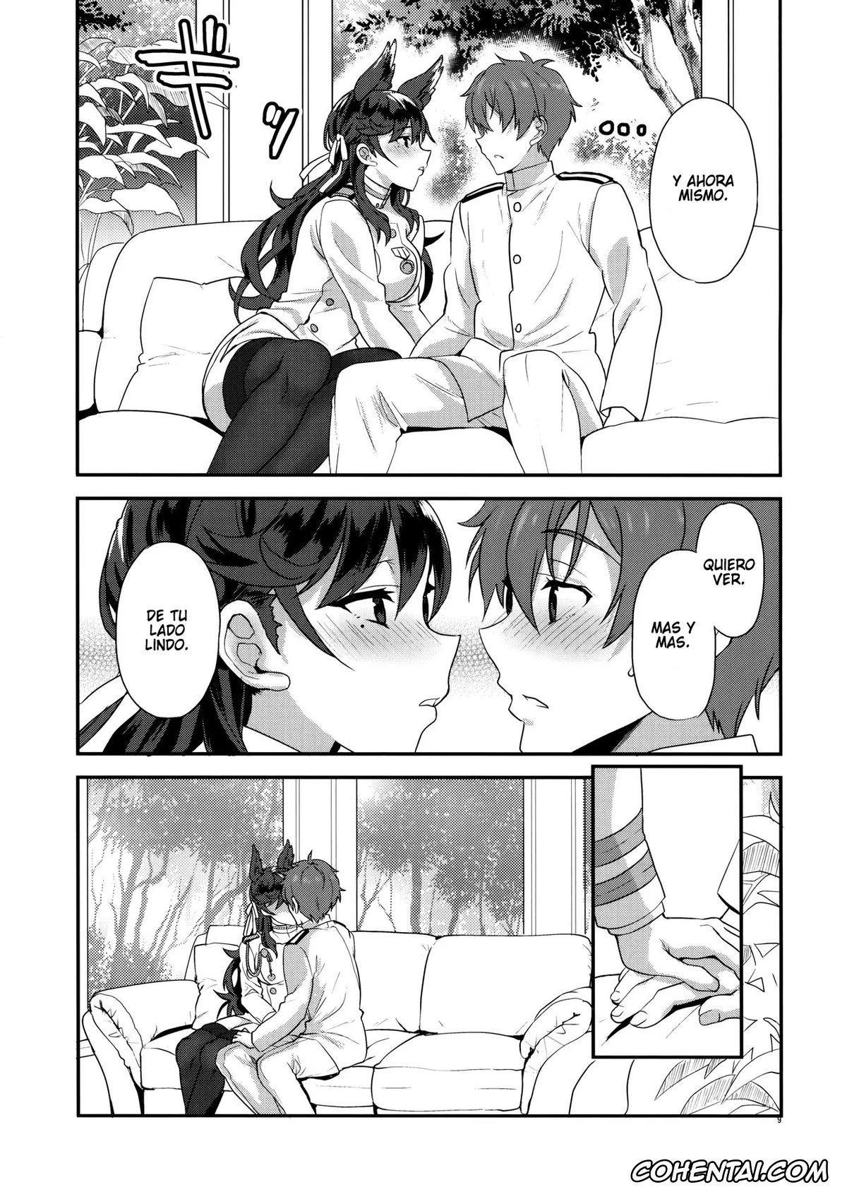 Azur Lane porno, Atago porno, Shikikan porno, Atago Sugar Sweet (Azur Lane), pagina 8