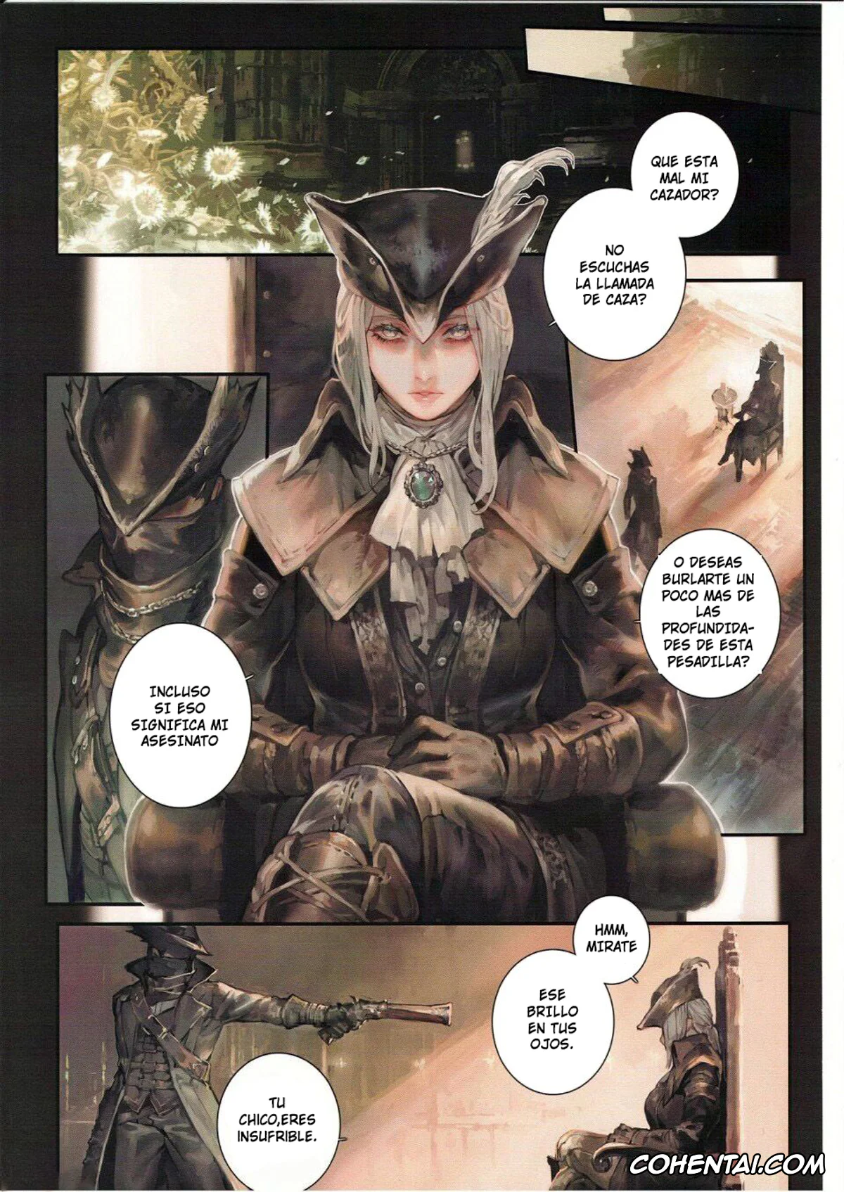 Bloodborne hentai, Hunter hentai, Plain Doll hentai, Tsuya Kazari Yume – Ornamented Nightmare (Bloodborne), pagina 6