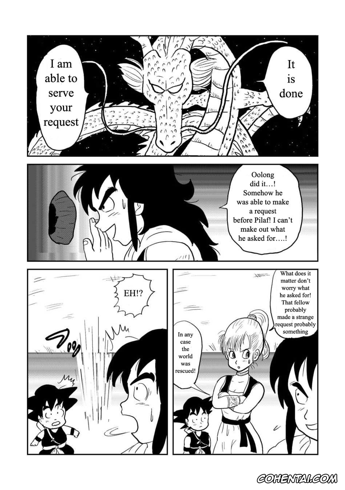 Dragon Ball hentai, Bulma Briefs hentai, Oolong hentai, DB Gaiden – Oolong no Negai no Maki (Dragon Ball), pagina 6