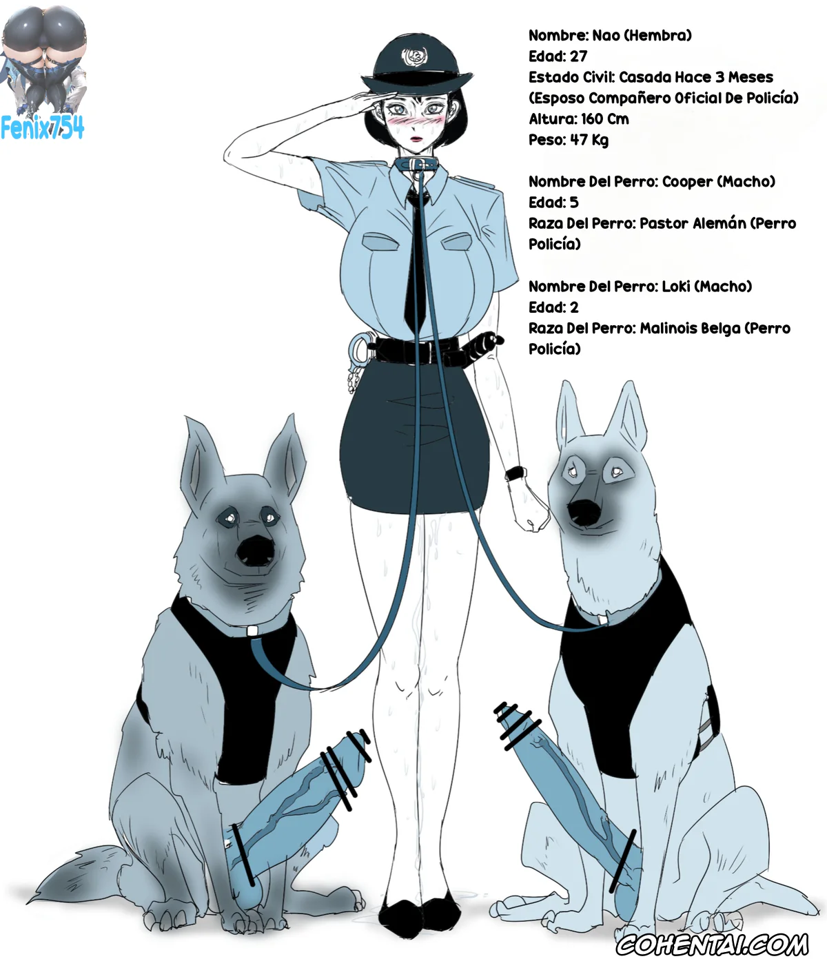 Original xxx, Nao Police x Dog, pagina 1