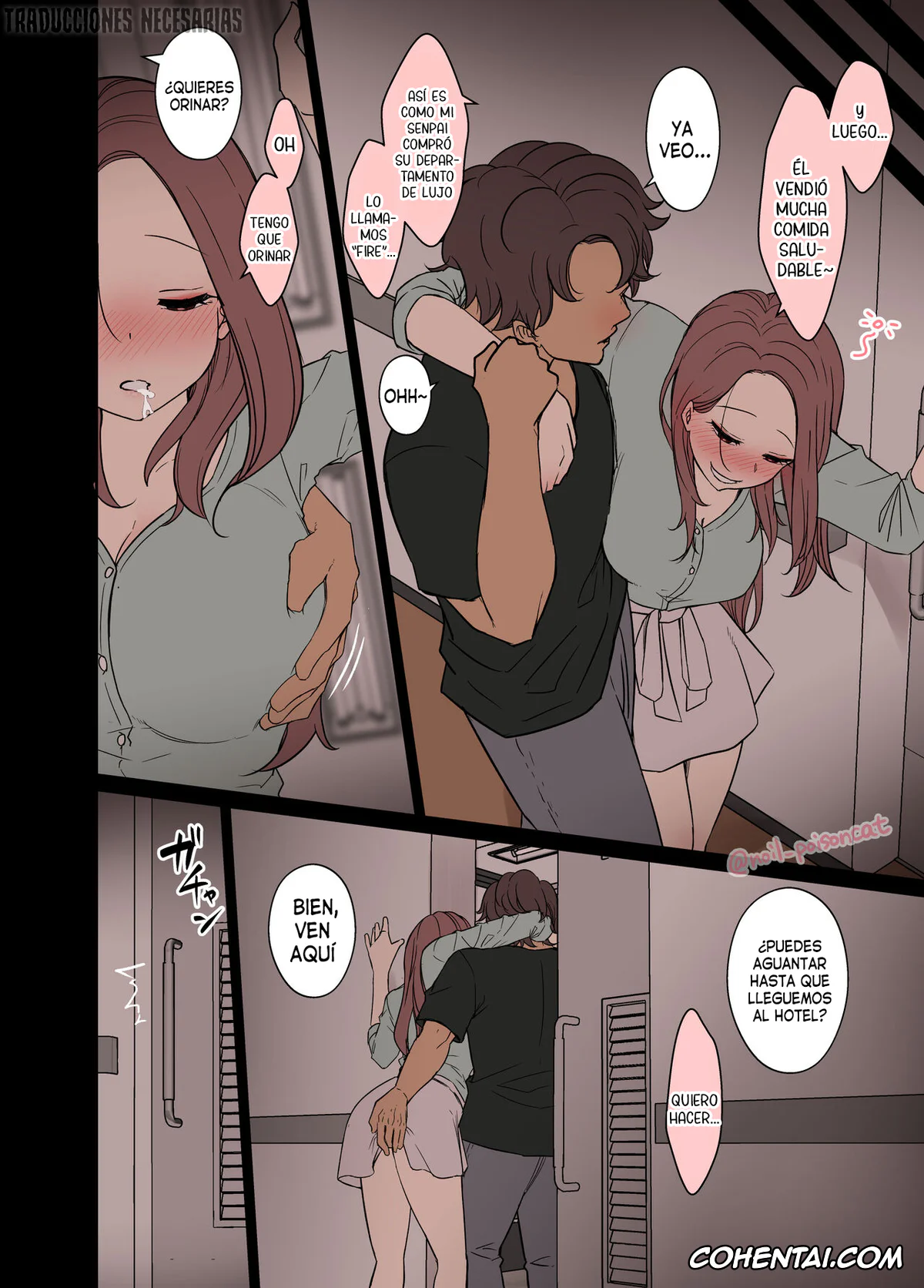 Original hentai, Deisui Shita doukyusei ni Warui Koto o Suru Hanashi, pagina 3