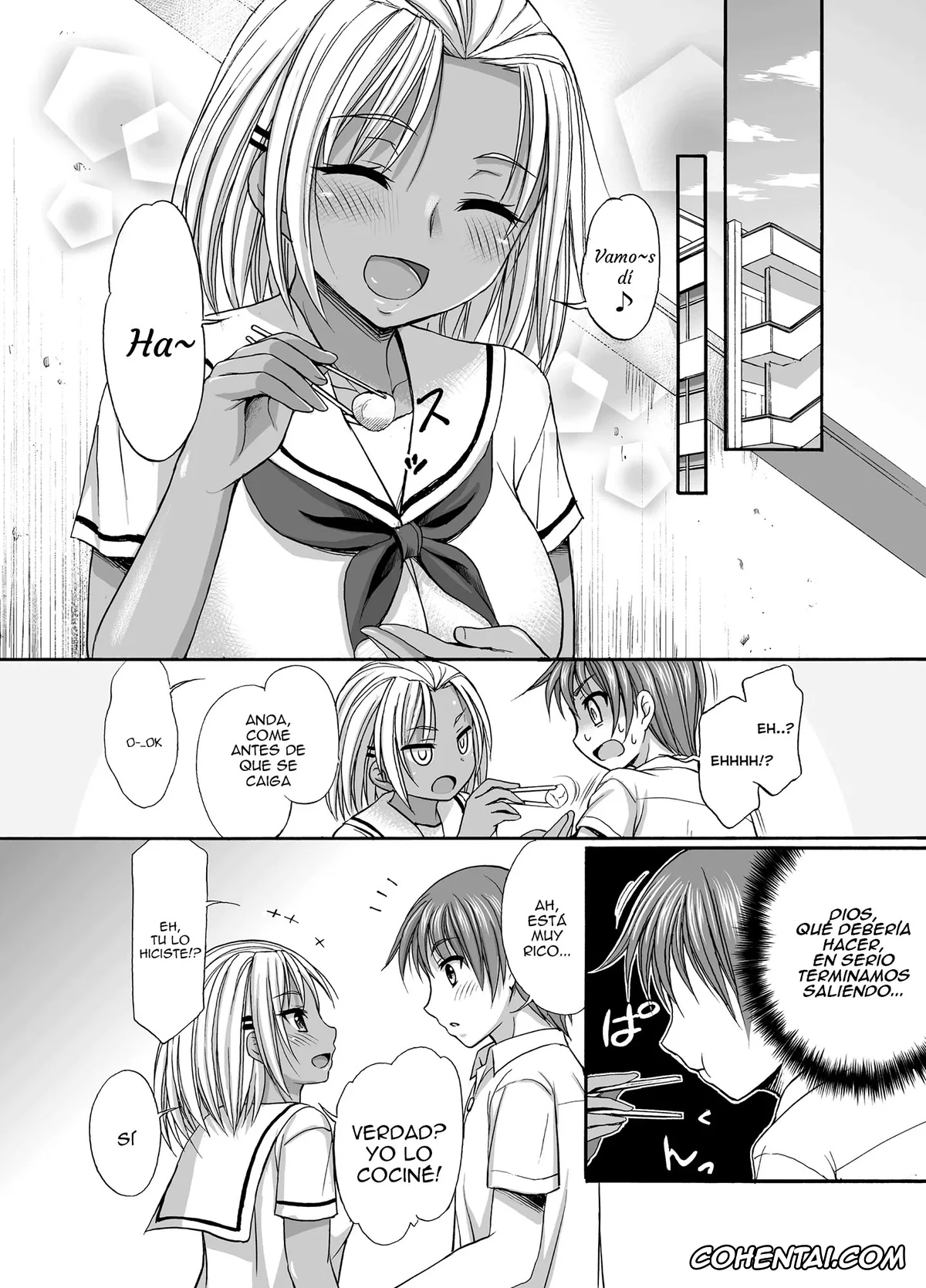 Original hentai, Sugar Brown Days, pagina 3