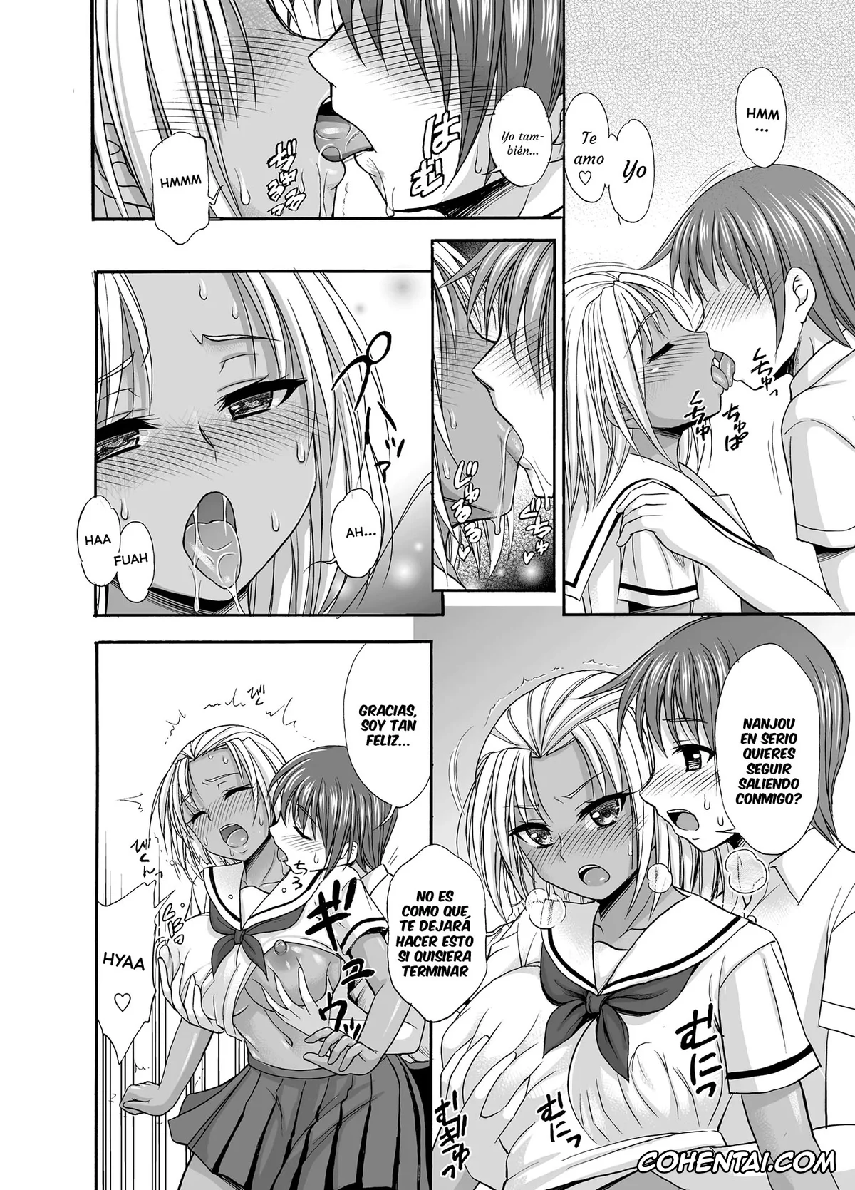 Original hentai, Sugar Brown Days, pagina 9