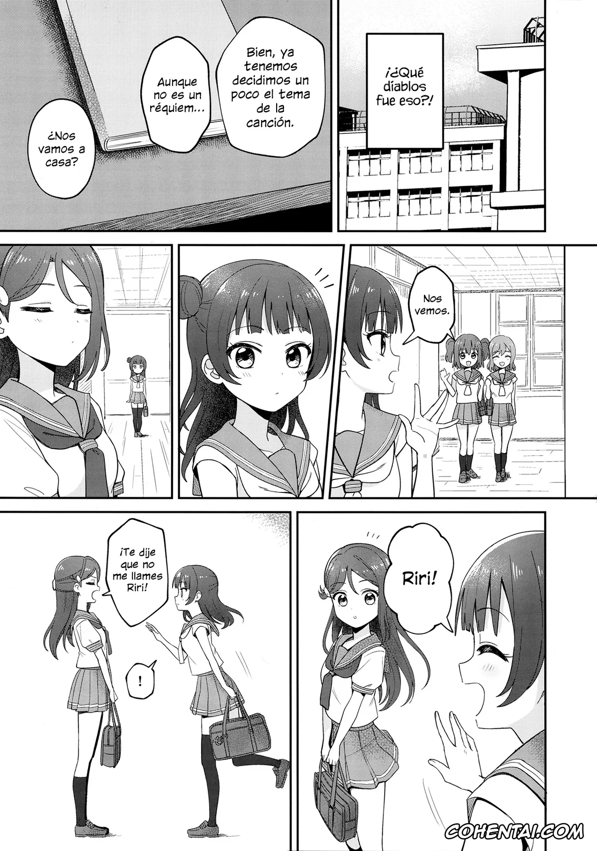 Love Live! Sunshine!! porno, Riko Sakurauchi porno, Yoshiko Tsushima porno, Lily Saimin Shoukan (Love Live! Sunshine!!), pagina 5