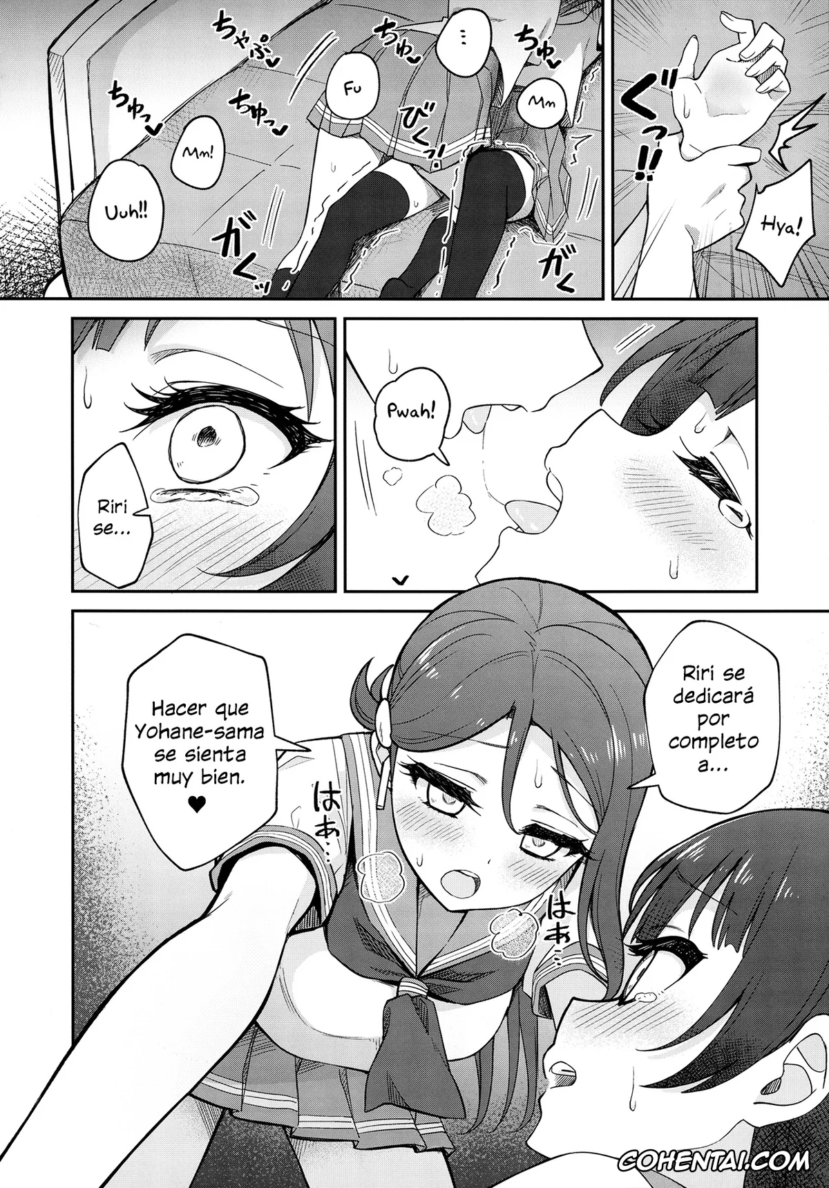 Love Live! Sunshine!! xxx, Riko Sakurauchi xxx, Yoshiko Tsushima xxx, Lily Saimin Shoukan (Love Live! Sunshine!!), pagina 16