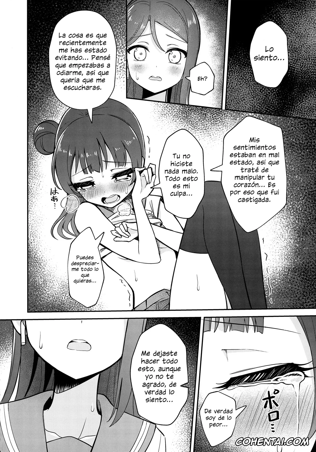 Love Live! Sunshine!! xxx, Riko Sakurauchi xxx, Yoshiko Tsushima xxx, Lily Saimin Shoukan (Love Live! Sunshine!!), pagina 28
