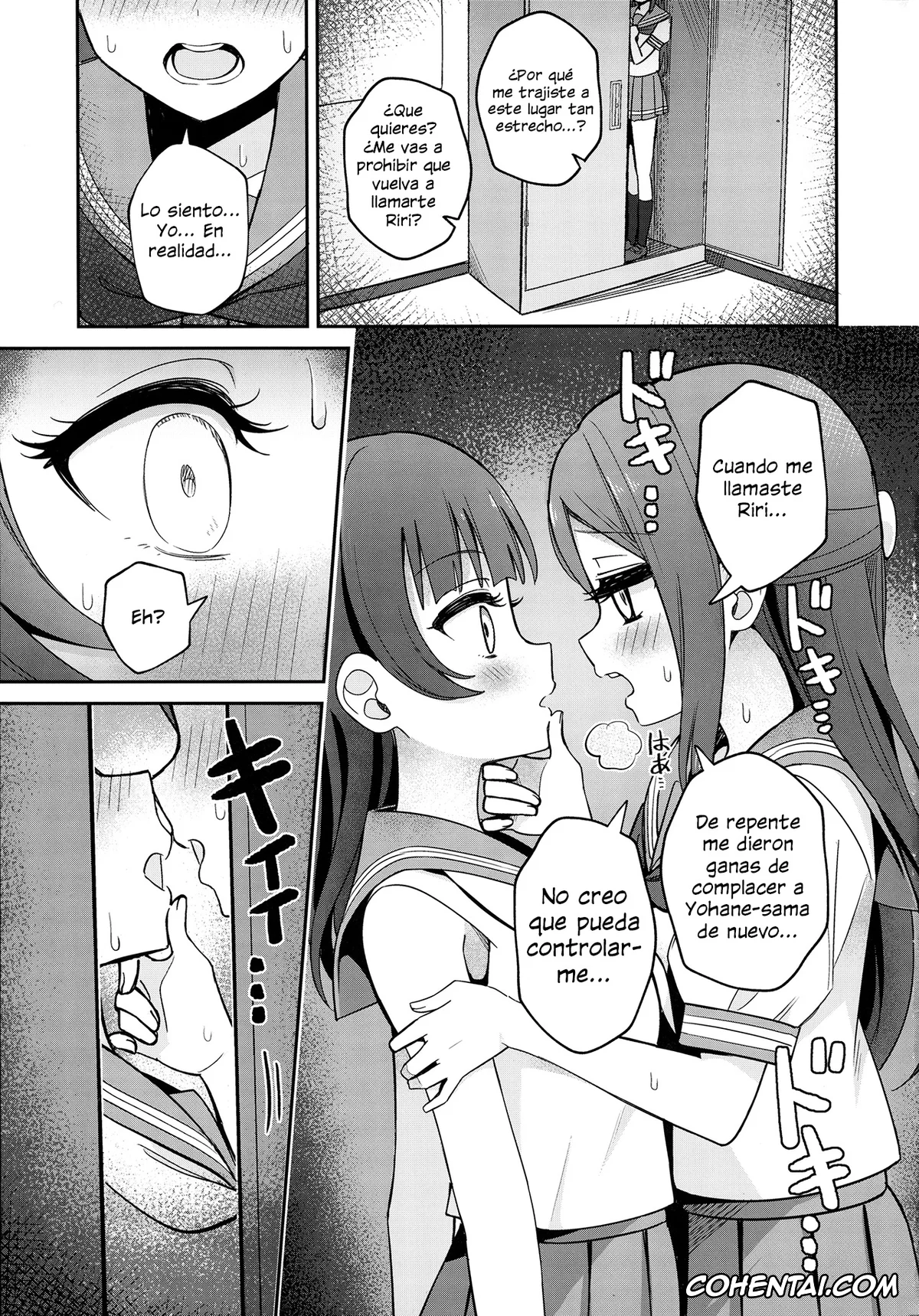 Love Live! Sunshine!! hentai, Riko Sakurauchi hentai, Yoshiko Tsushima hentai, Lily Saimin Shoukan (Love Live! Sunshine!!), pagina 33