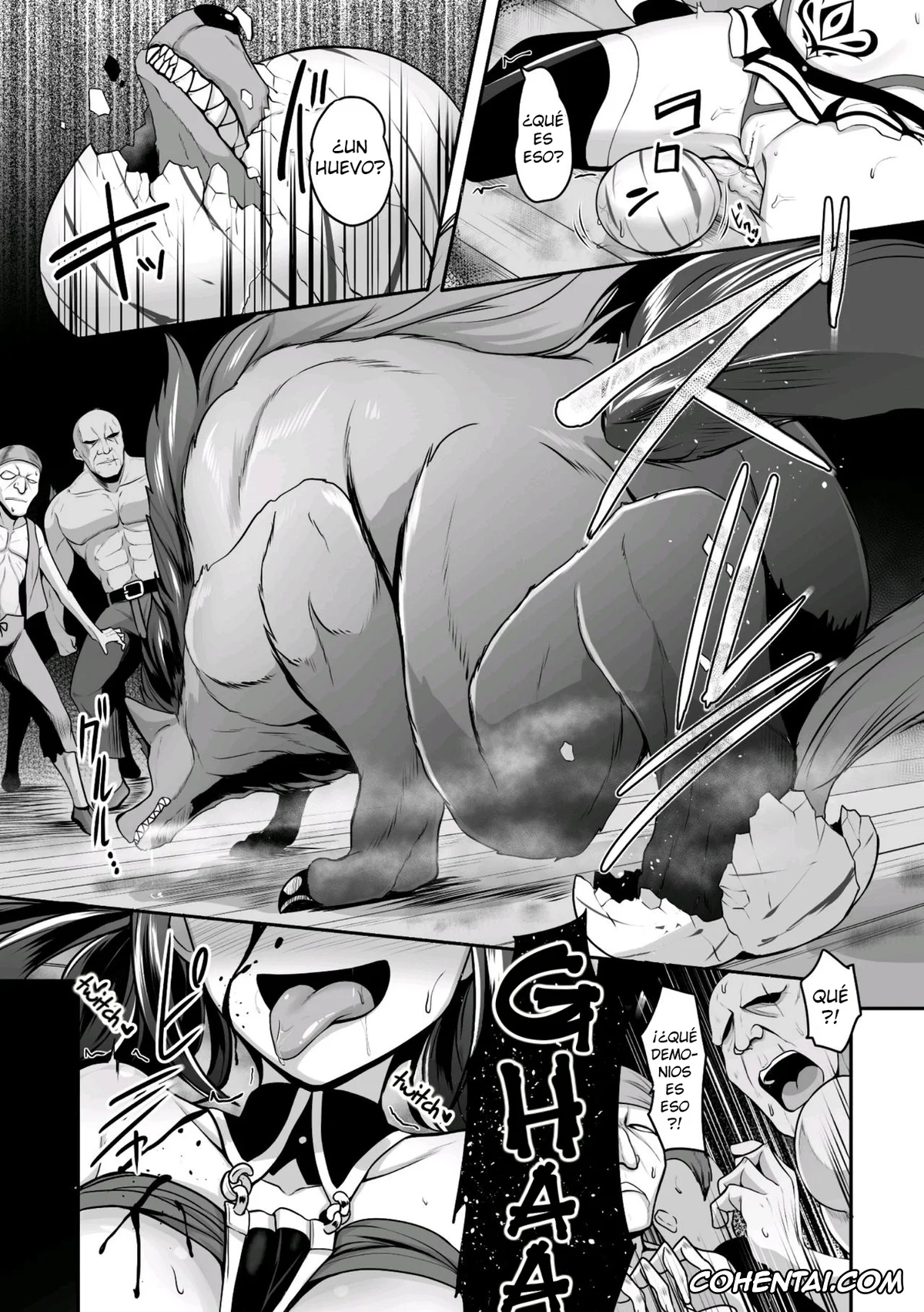 Revistas porno, 2D Comic Magazine porno, Tensei Shitara Sanran de Musou!?? (2D Comic Magazine Inmon o Tsukerareta Bishoujo-tachi ga Sanran Acme Ochi! Vol. 1), pagina 5