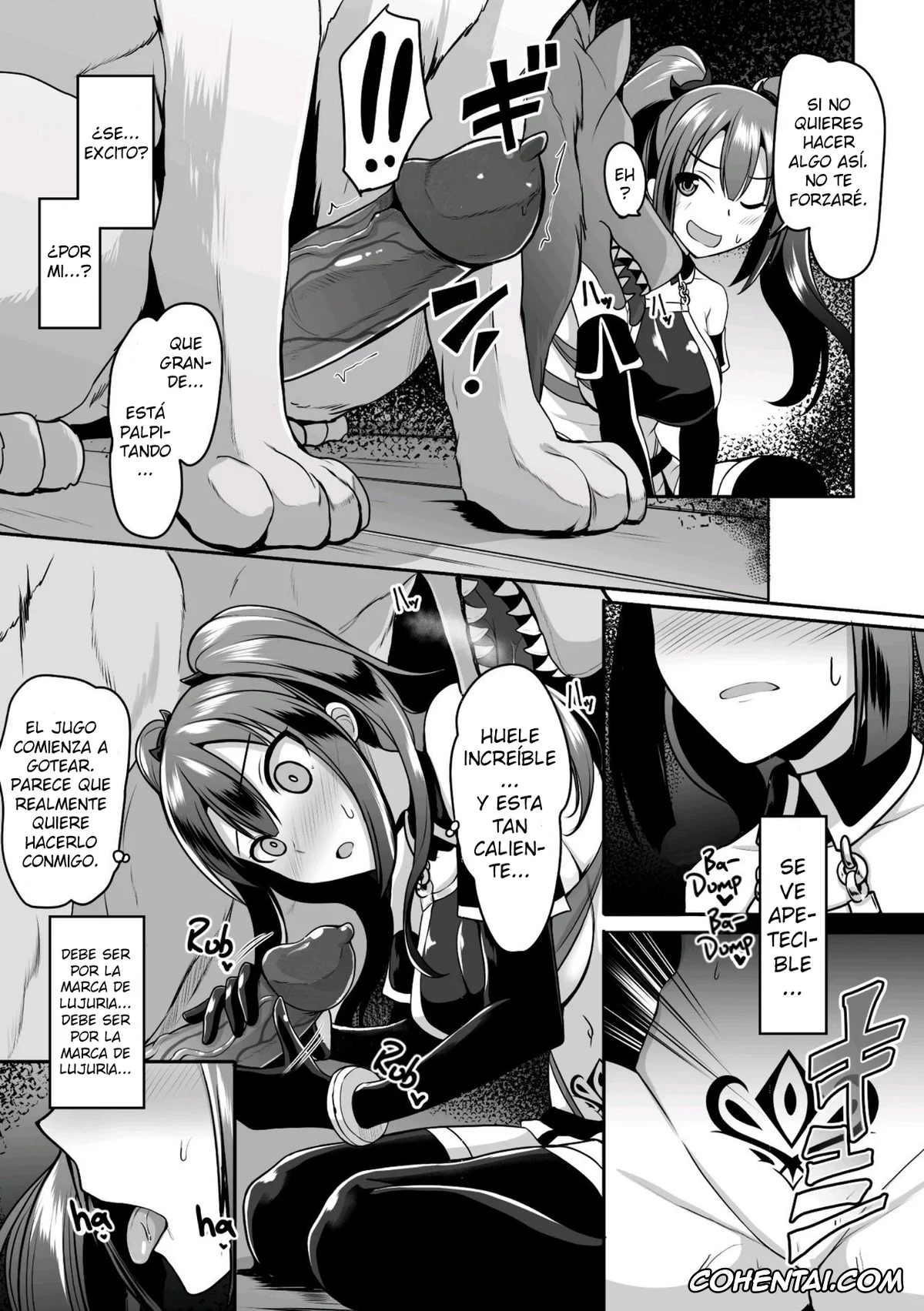 Revistas xxx, 2D Comic Magazine xxx, Tensei Shitara Sanran de Musou!?? (2D Comic Magazine Inmon o Tsukerareta Bishoujo-tachi ga Sanran Acme Ochi! Vol. 1), pagina 7
