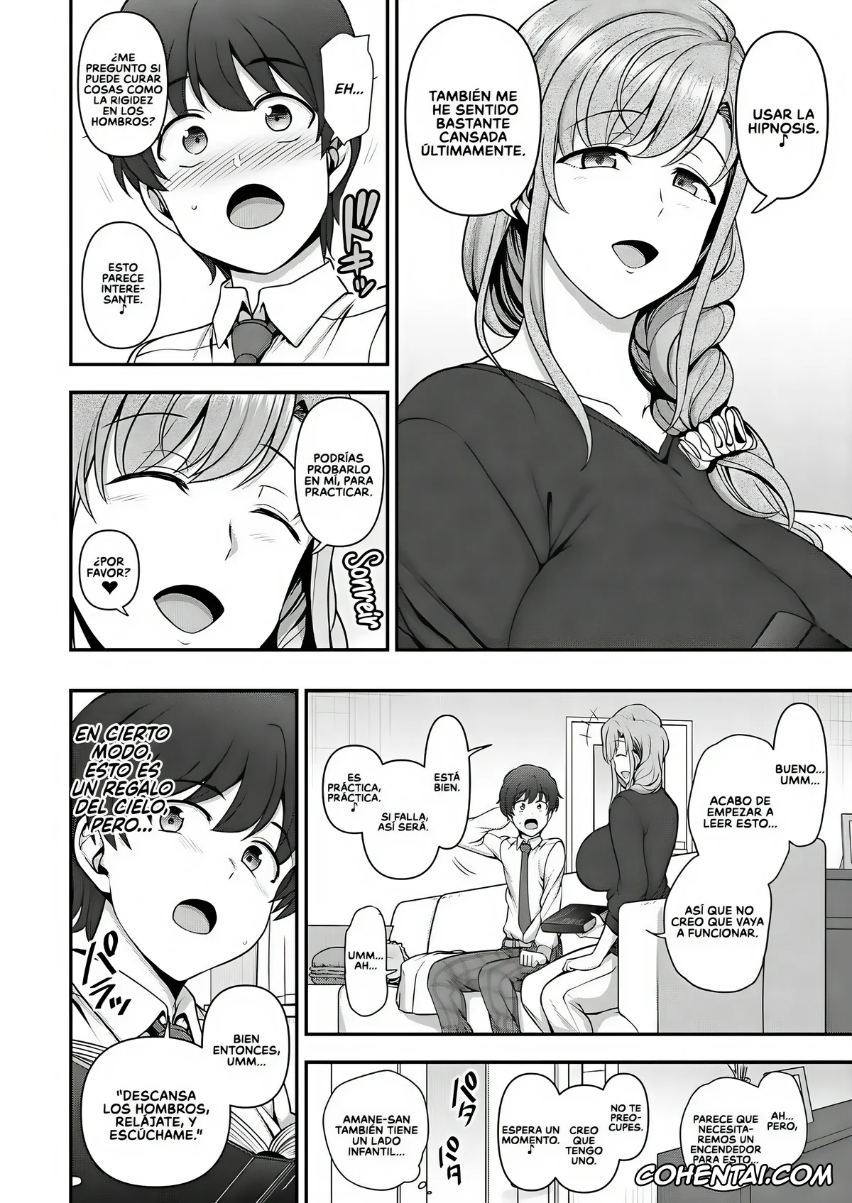 Original hentai, Control Familiar 1 ~ 4 + Bocetos, pagina 18