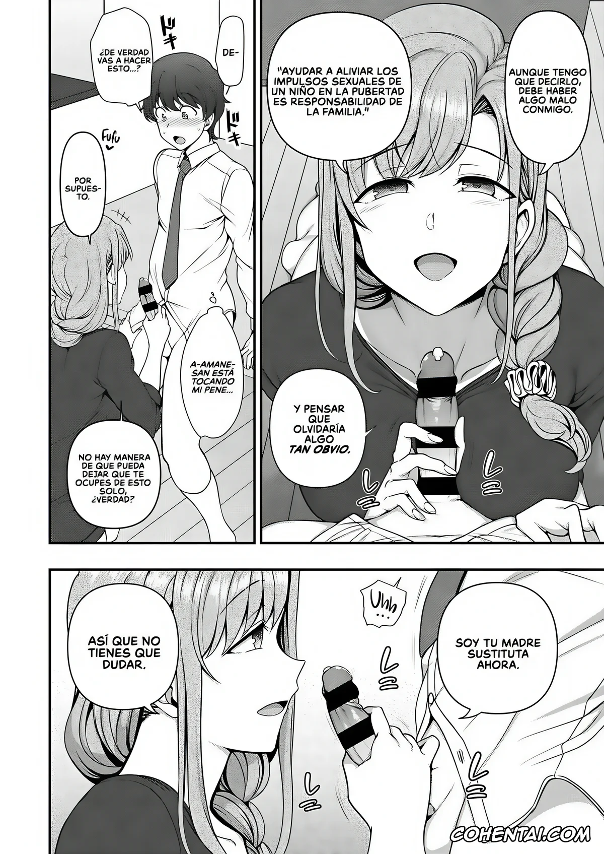 Original porno, Control Familiar 1 ~ 4 + Bocetos, pagina 32