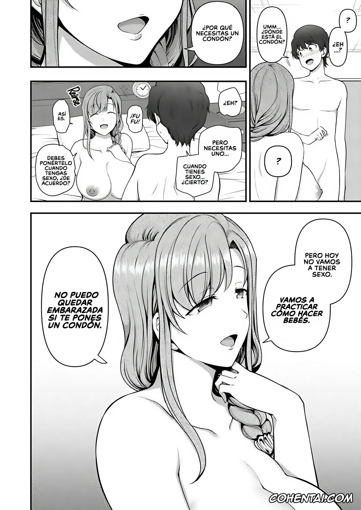 Original hentai, Control Familiar 1 ~ 4 + Bocetos, pagina 48