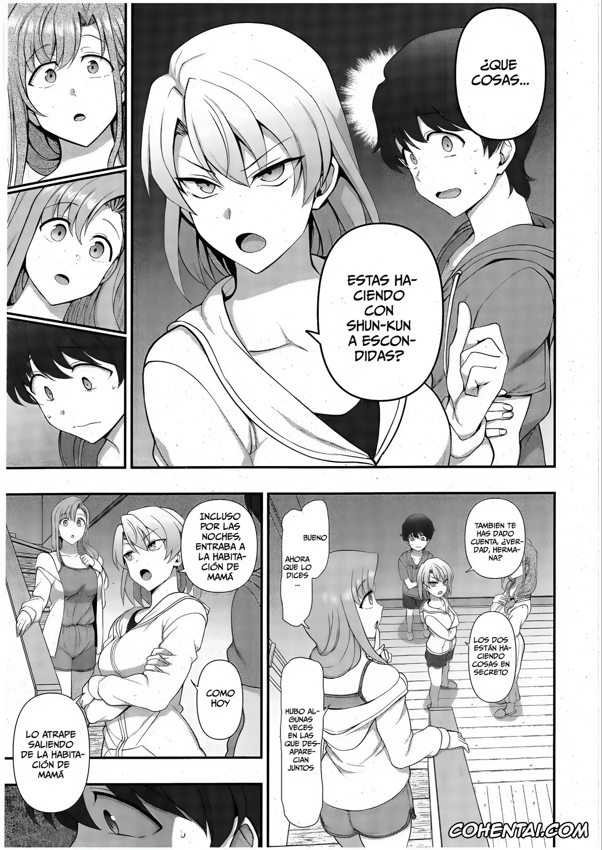 Original hentai, Control Familiar 1 ~ 4 + Bocetos, pagina 111
