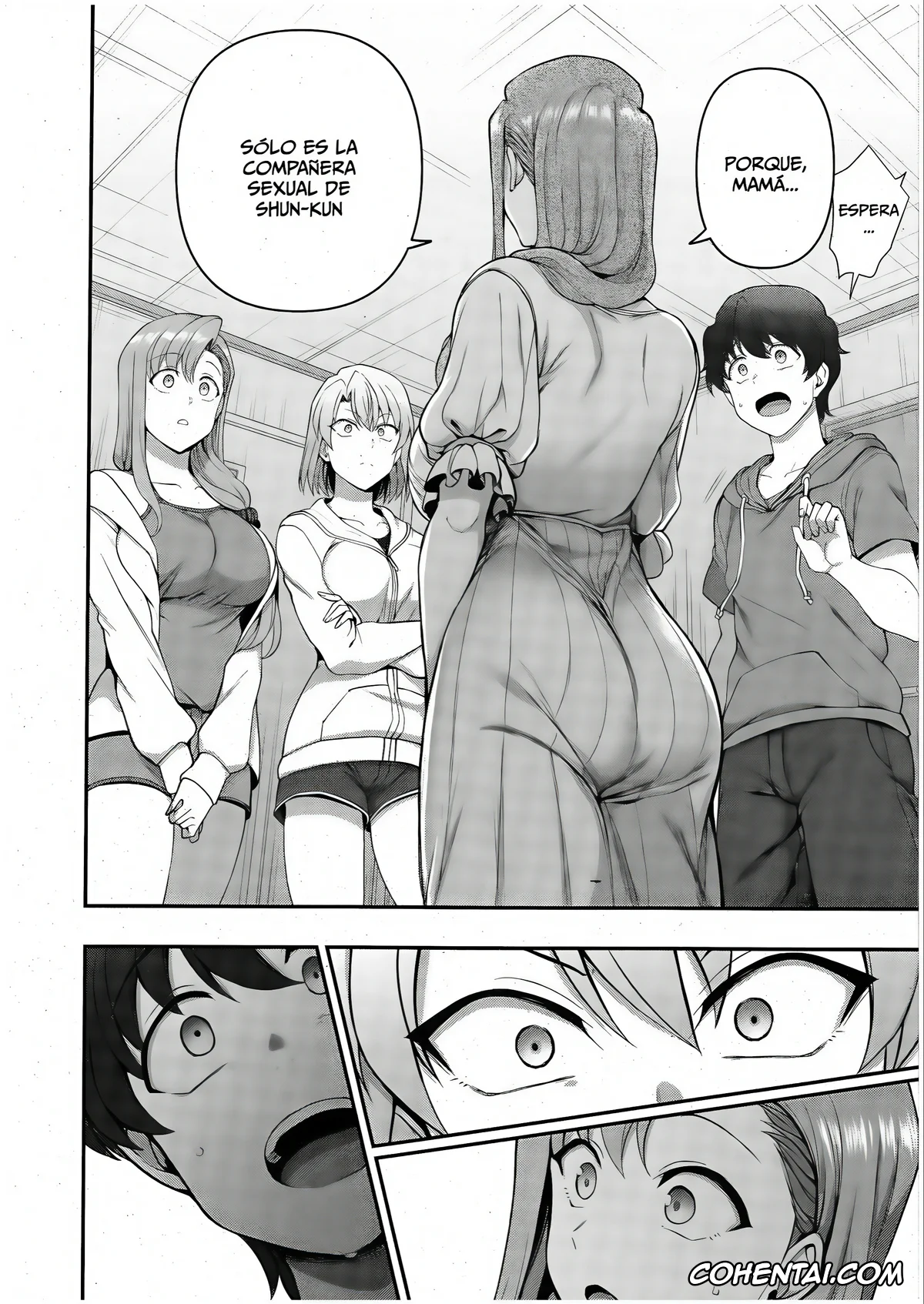 Original hentai, Control Familiar 1 ~ 4 + Bocetos, pagina 114