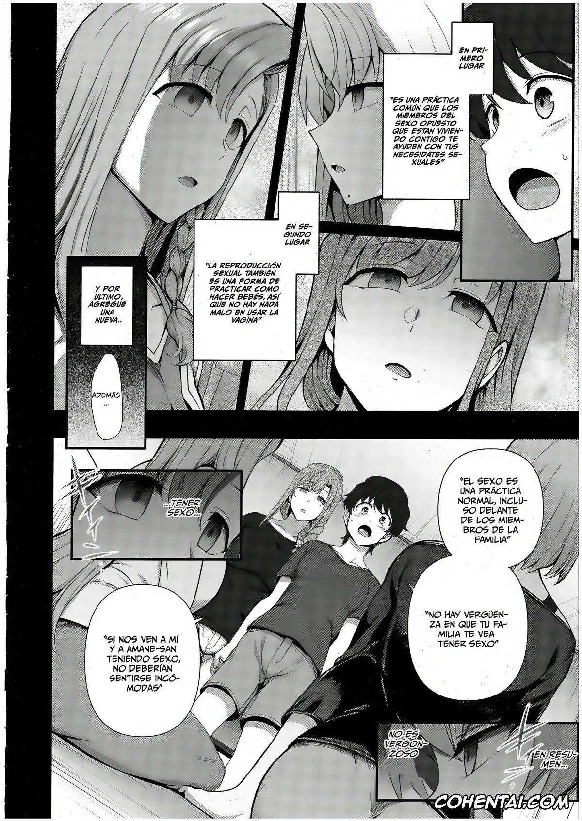 Original hentai, Control Familiar 1 ~ 4 + Bocetos, pagina 120