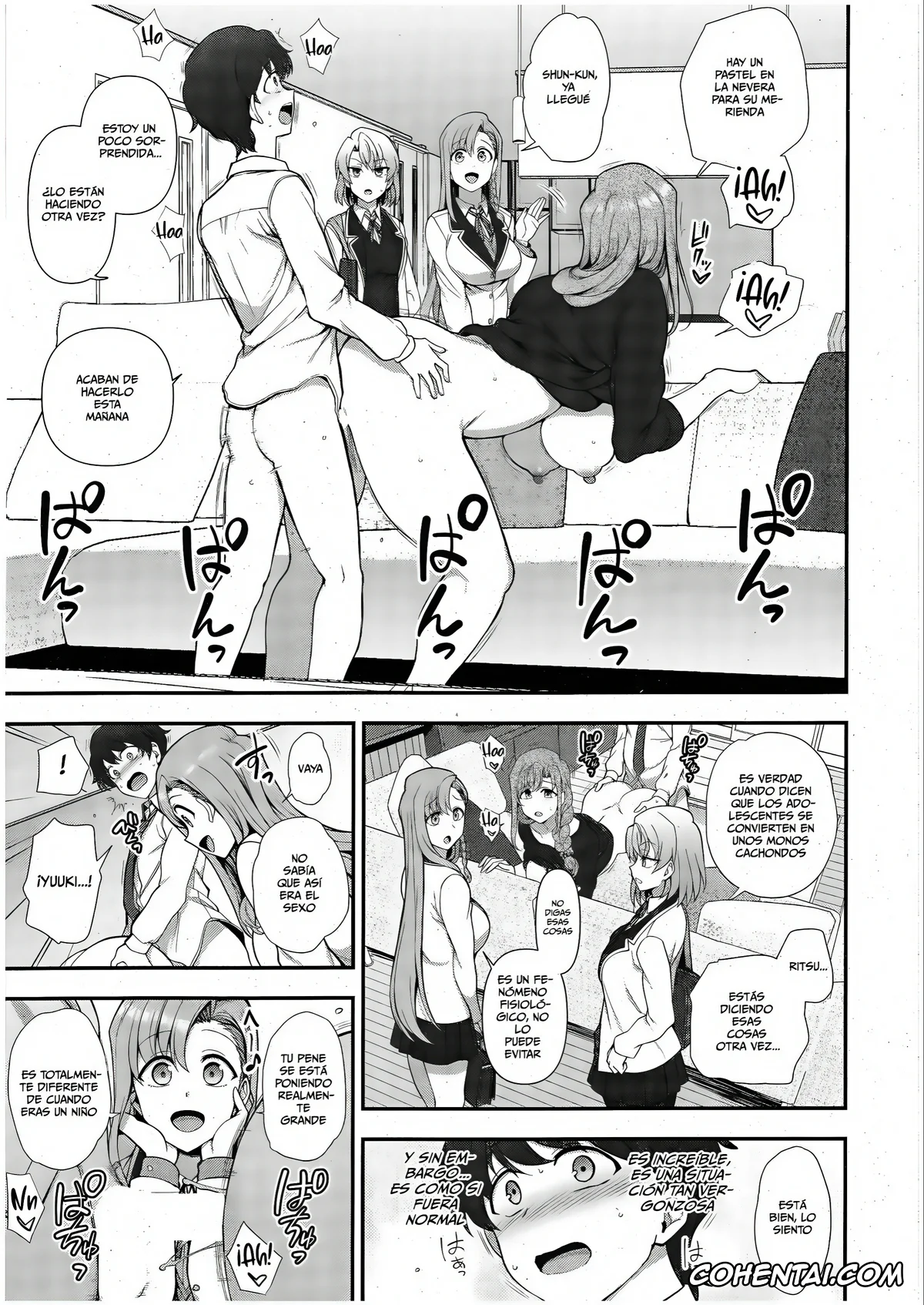 Original hentai, Control Familiar 1 ~ 4 + Bocetos, pagina 123