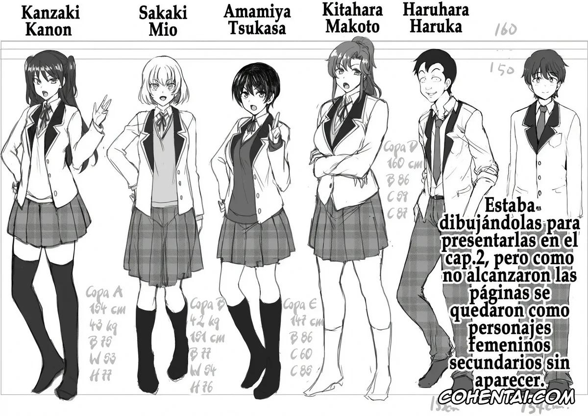 Original xxx, Control Familiar 1 ~ 4 + Bocetos, pagina 184
