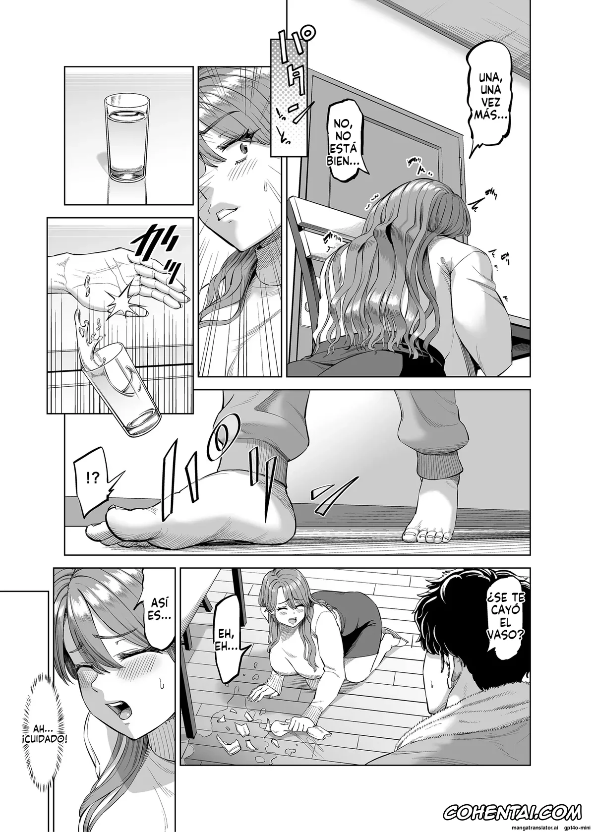 Original xxx, Yuukyuu Tsukatte made Boku no Heya de Onanii ni suru Giri Mama to no Hanashi, pagina 10