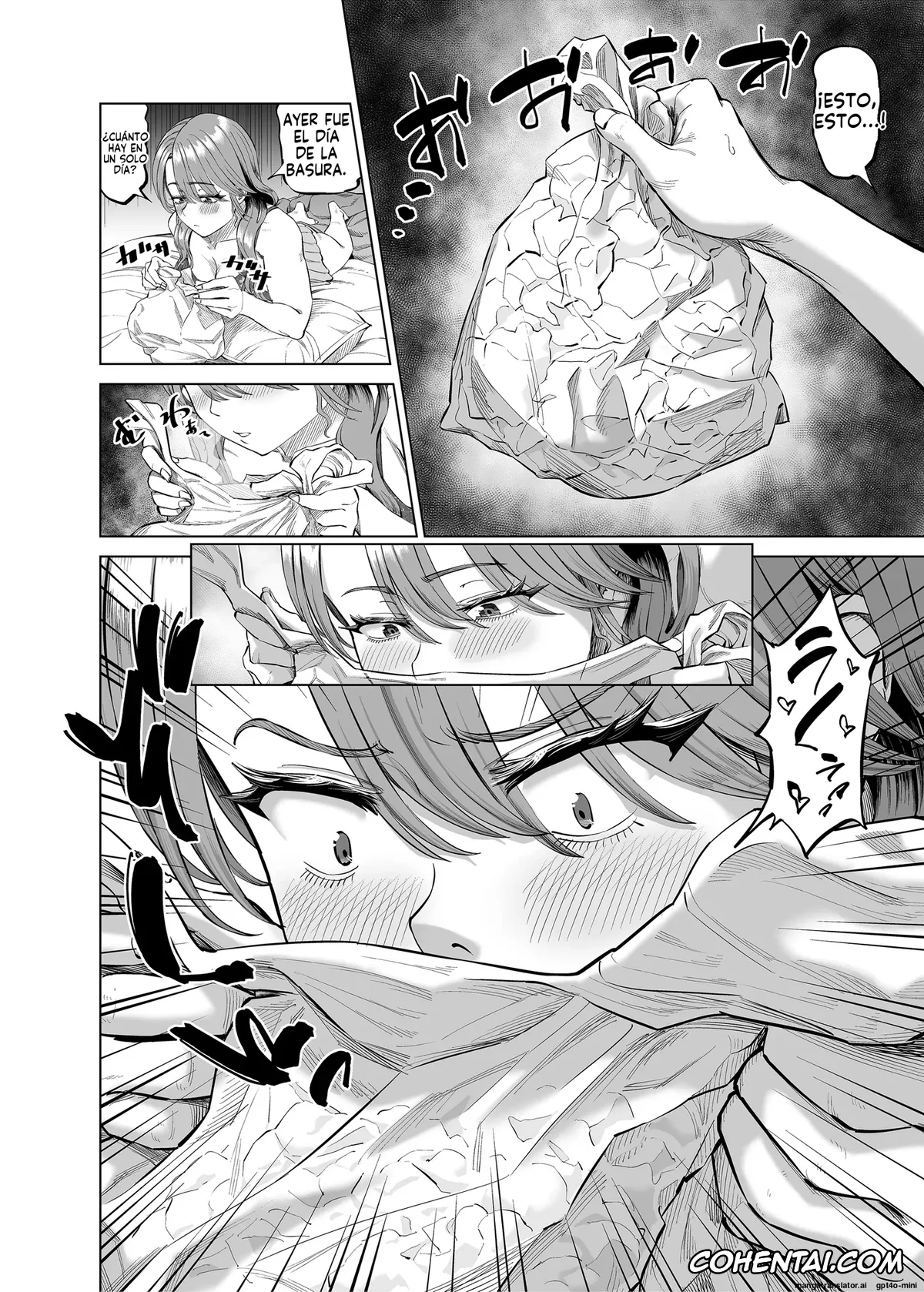 Original hentai, Yuukyuu Tsukatte made Boku no Heya de Onanii ni suru Giri Mama to no Hanashi, pagina 21