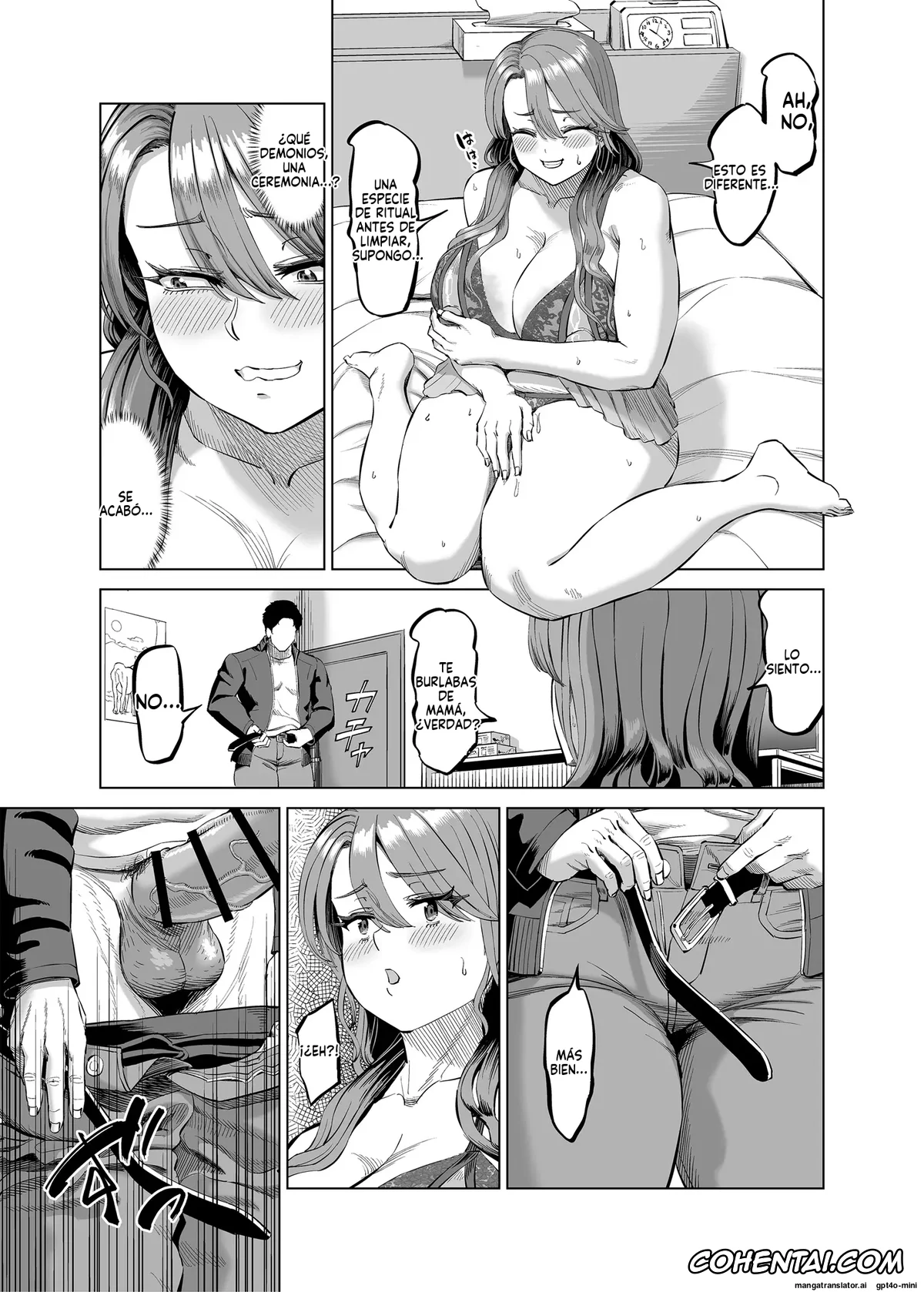 Original xxx, Yuukyuu Tsukatte made Boku no Heya de Onanii ni suru Giri Mama to no Hanashi, pagina 28