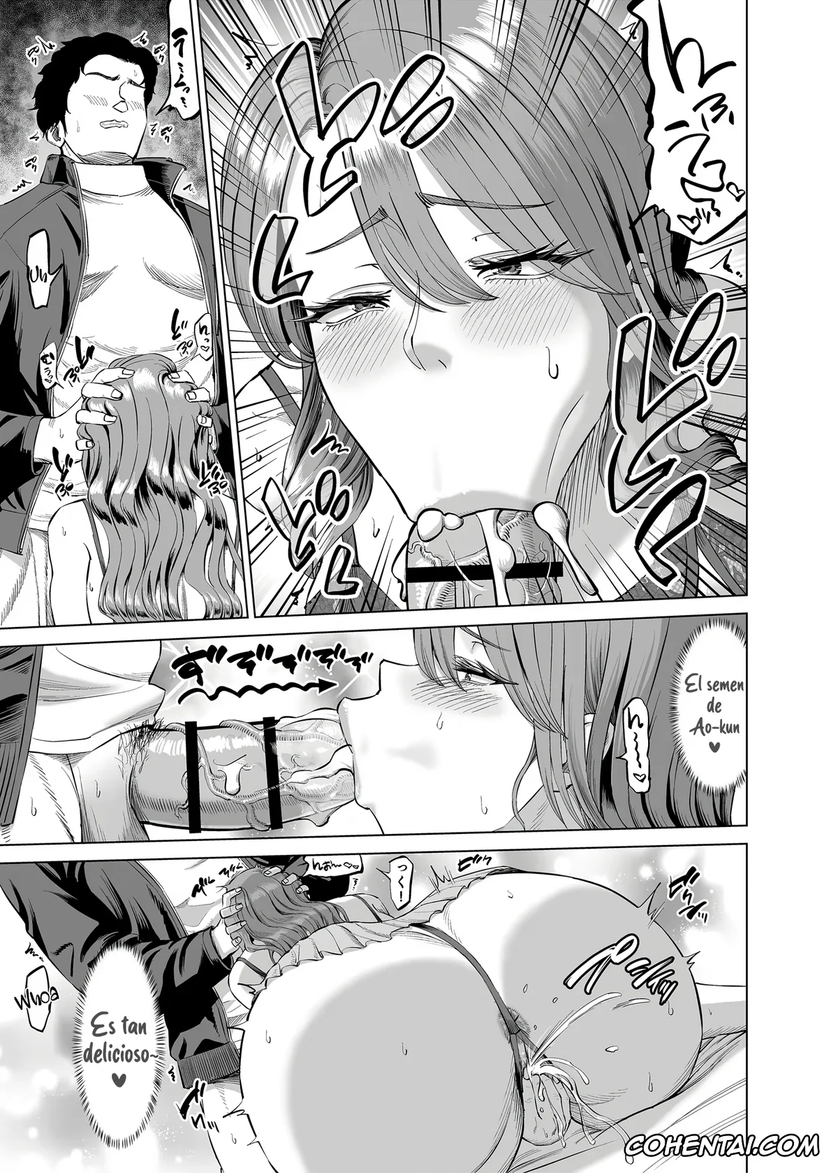 Original hentai, Yuukyuu Tsukatte made Boku no Heya de Onanii ni suru Giri Mama to no Hanashi, pagina 33