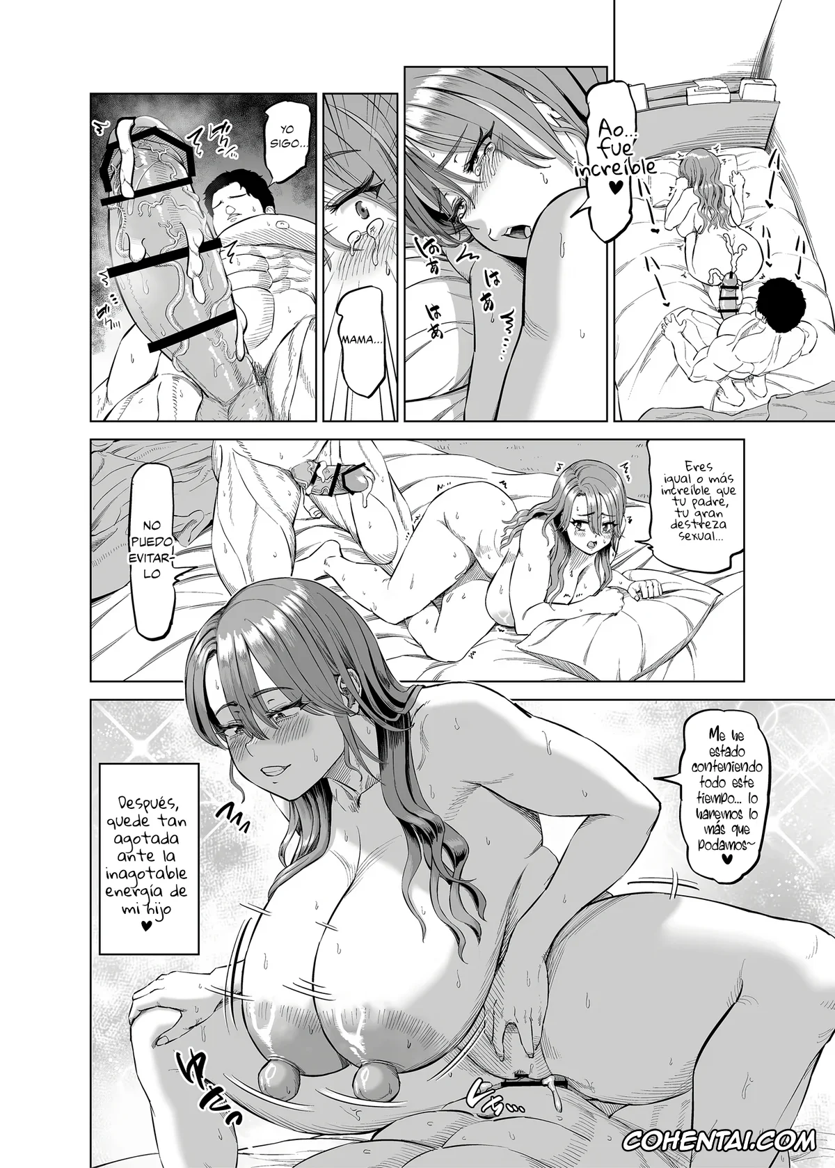 Original porno, Yuukyuu Tsukatte made Boku no Heya de Onanii ni suru Giri Mama to no Hanashi, pagina 50