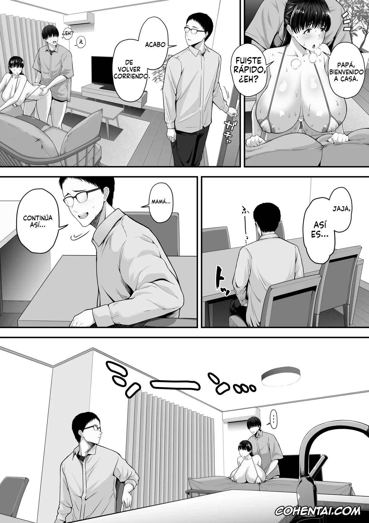 Original porno, Papa Kounin Tanin Chinpo de Meccha iku Mama no Hanashi, pagina 14