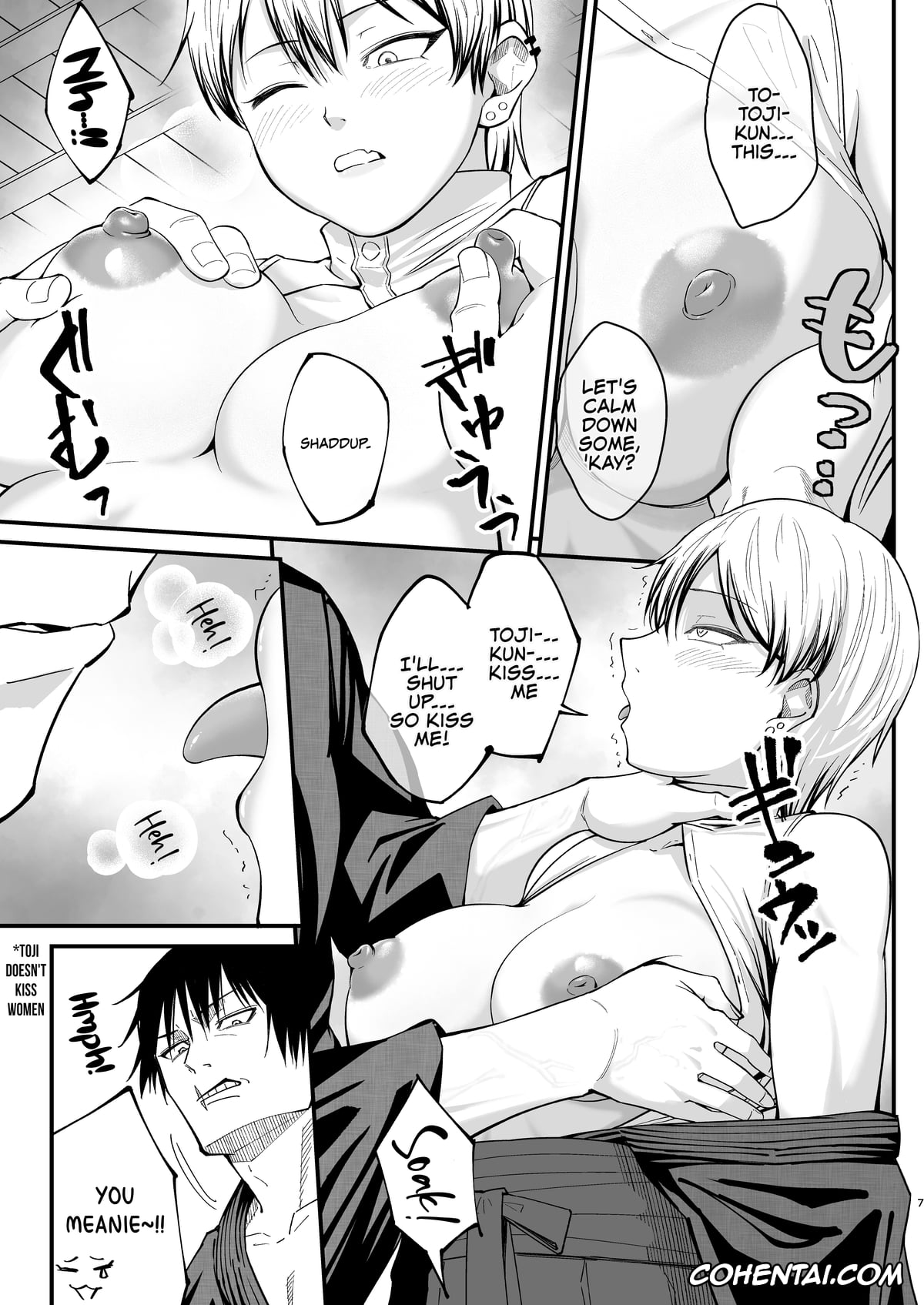 Jujutsu Kaisen hentai, Naoya Zenin hentai, Toji Fushiguro hentai, Dobumesu (Jujutsu Kaisen), pagina 6
