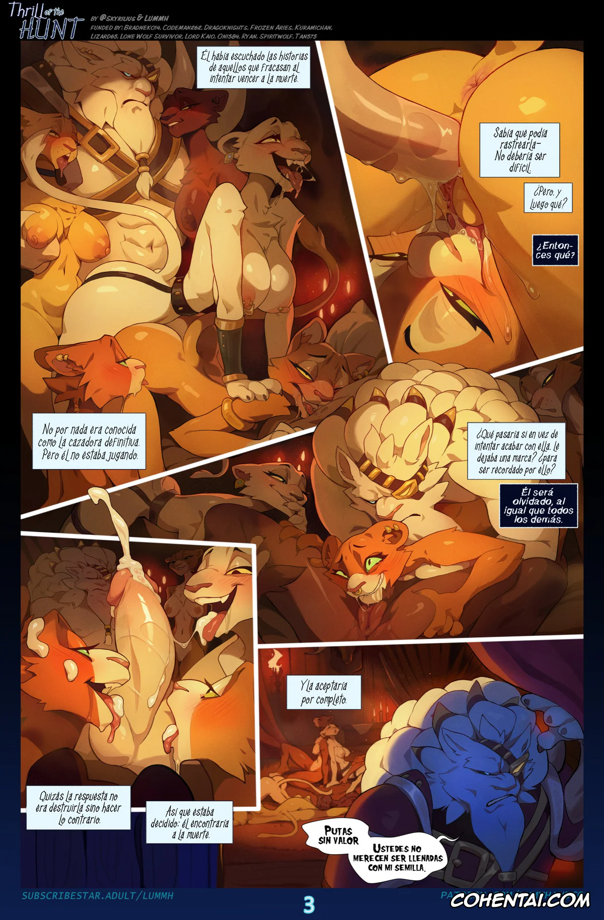 League of Legends xxx, Kindred xxx, Rengar xxx, Thrill of the Hunt (League of Legends), pagina 4