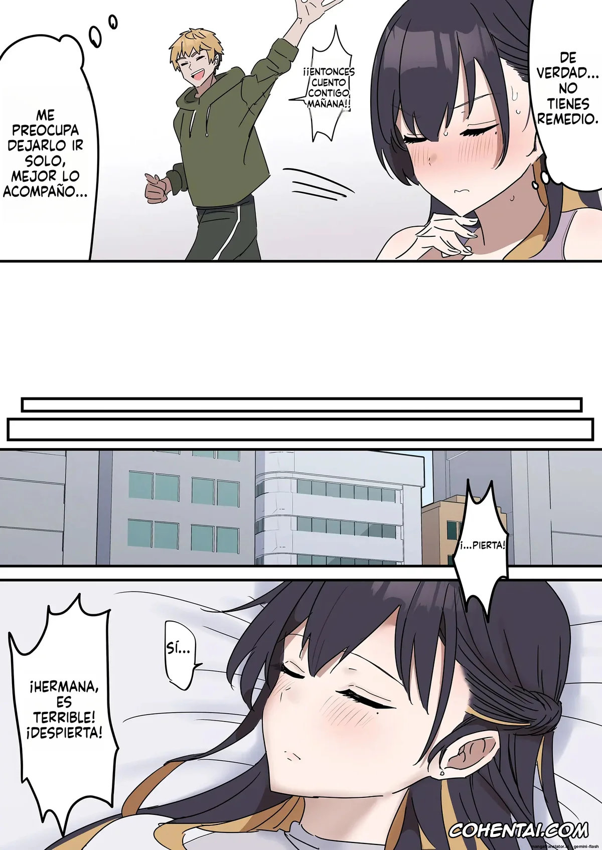 Original hentai, Giji SEX Kyoudai, pagina 9