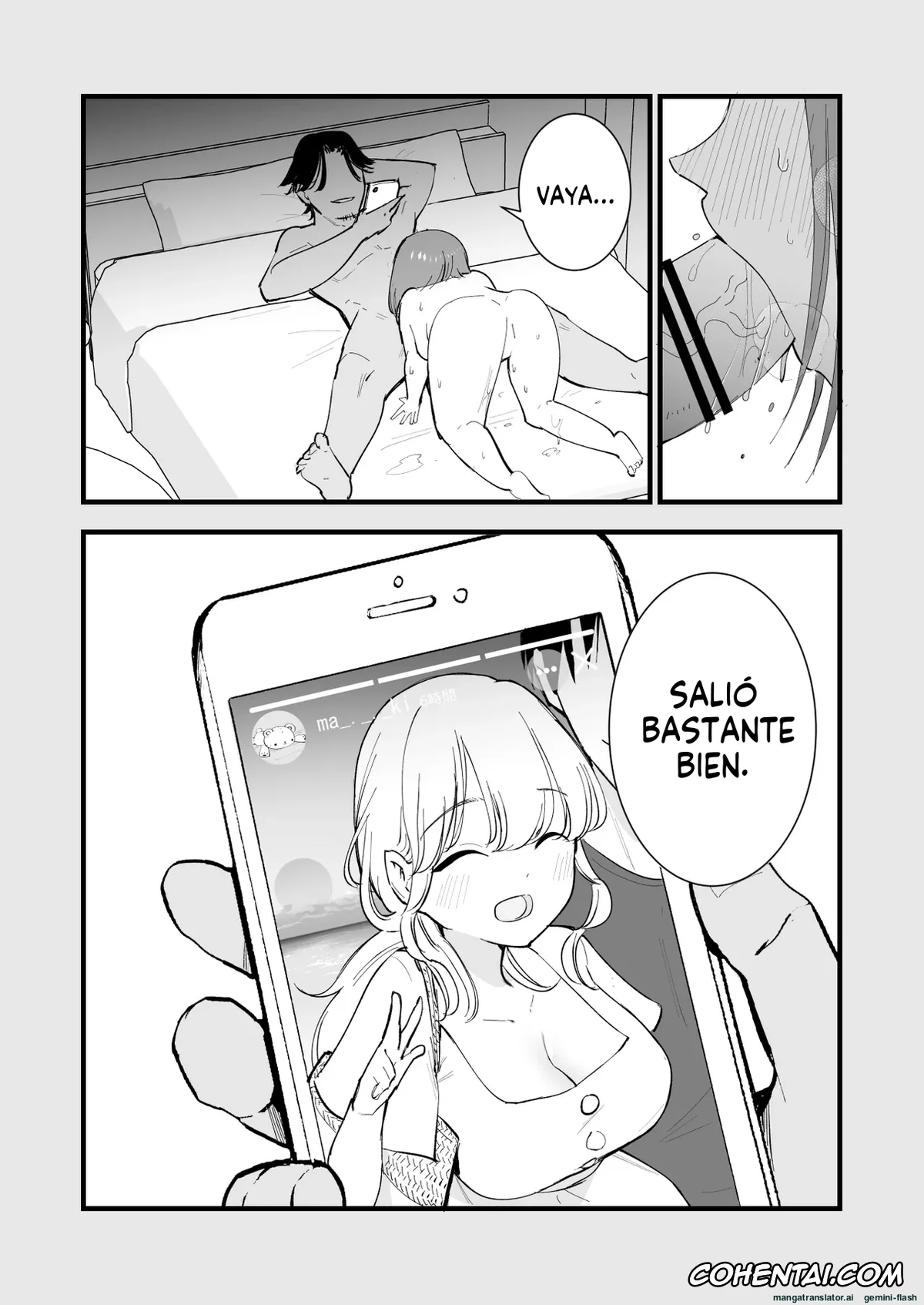 Original hentai, Boku no Kanojo wa Cafe Tenin ~Beit Saki de Netorareta Kanojo~, pagina 9