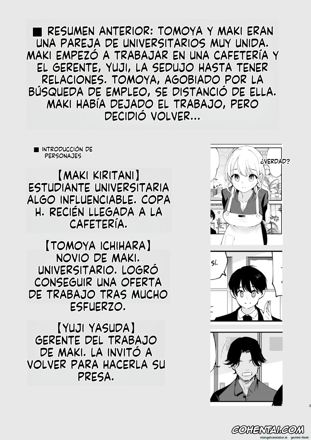 Original porno, Boku no Kanojo wa Cafe Tenin 2 ~Netorare, Ochite~, pagina 2